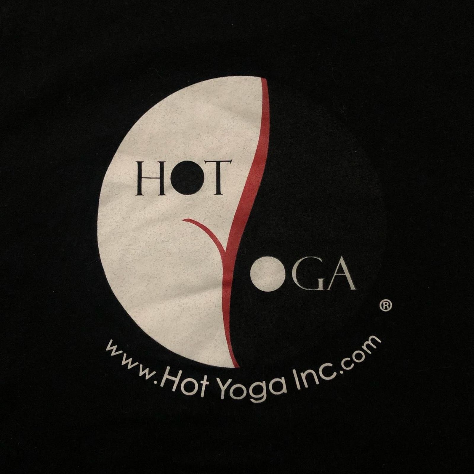 Other Black Yin Yang Hot Yoga Graphic Tee Size US XL / EU 56 / 4 - 3 Thumbnail