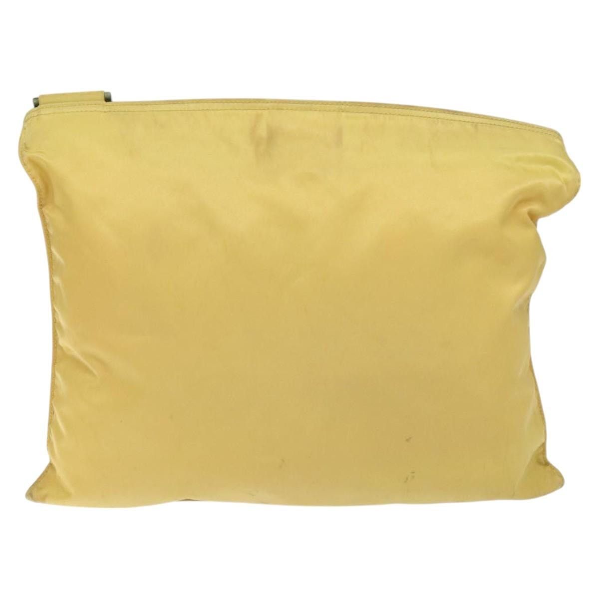 Prada PRADA Shoulder Bag Nylon Yellow Size ONE SIZE - 3 Thumbnail