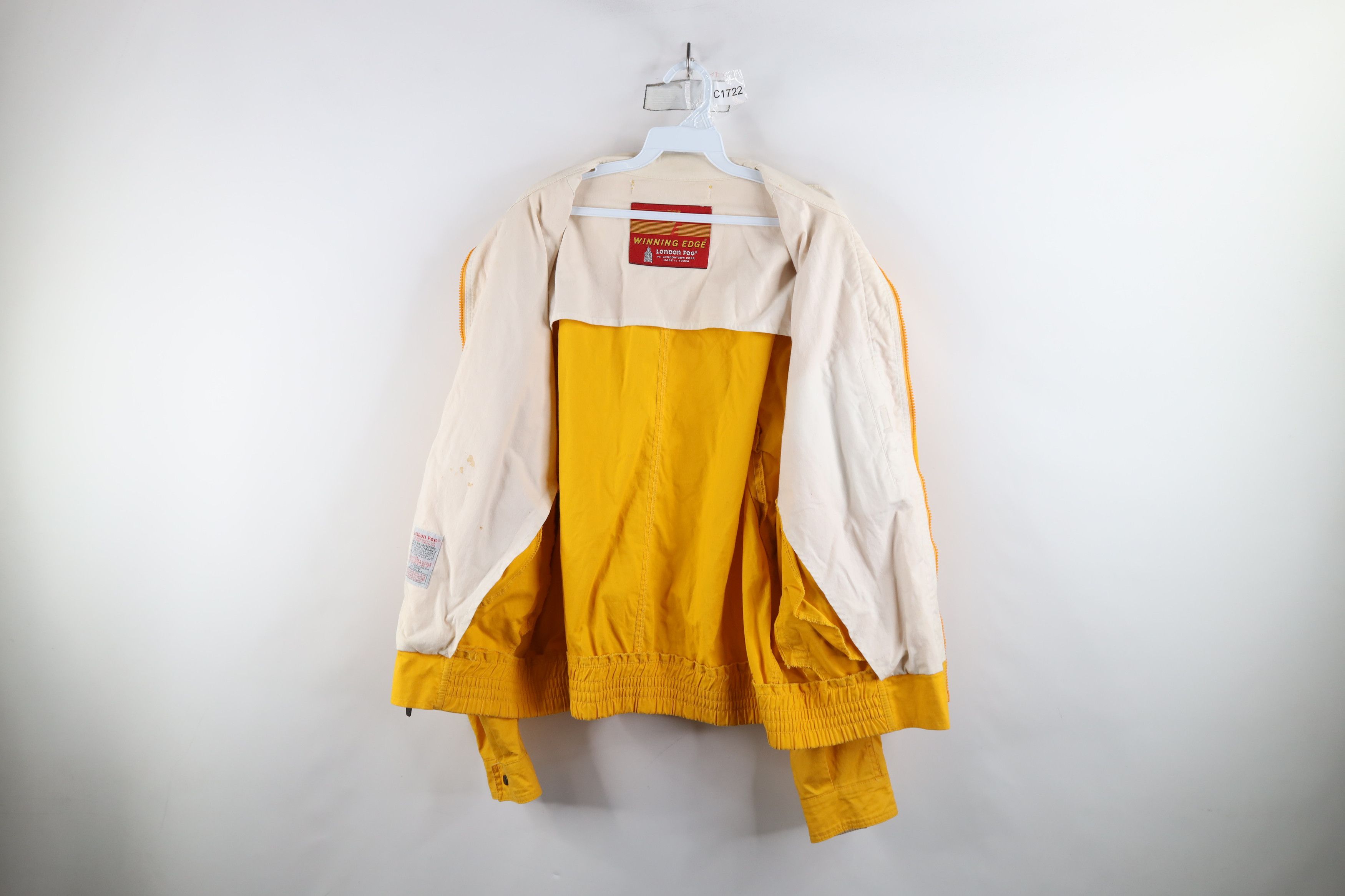 Vintage Vintage 90s Streetwear Pigment Dye Full Zip Bomber Jacket Size US XXL / EU 58 / 5 - 11 Thumbnail
