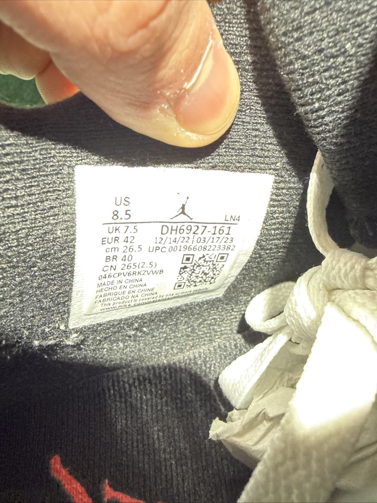 Jordan Brand Size 8.5 - Jordan 4 Retro Mid Red Cement Size US 8.5 / EU 41-42 - 10 Thumbnail