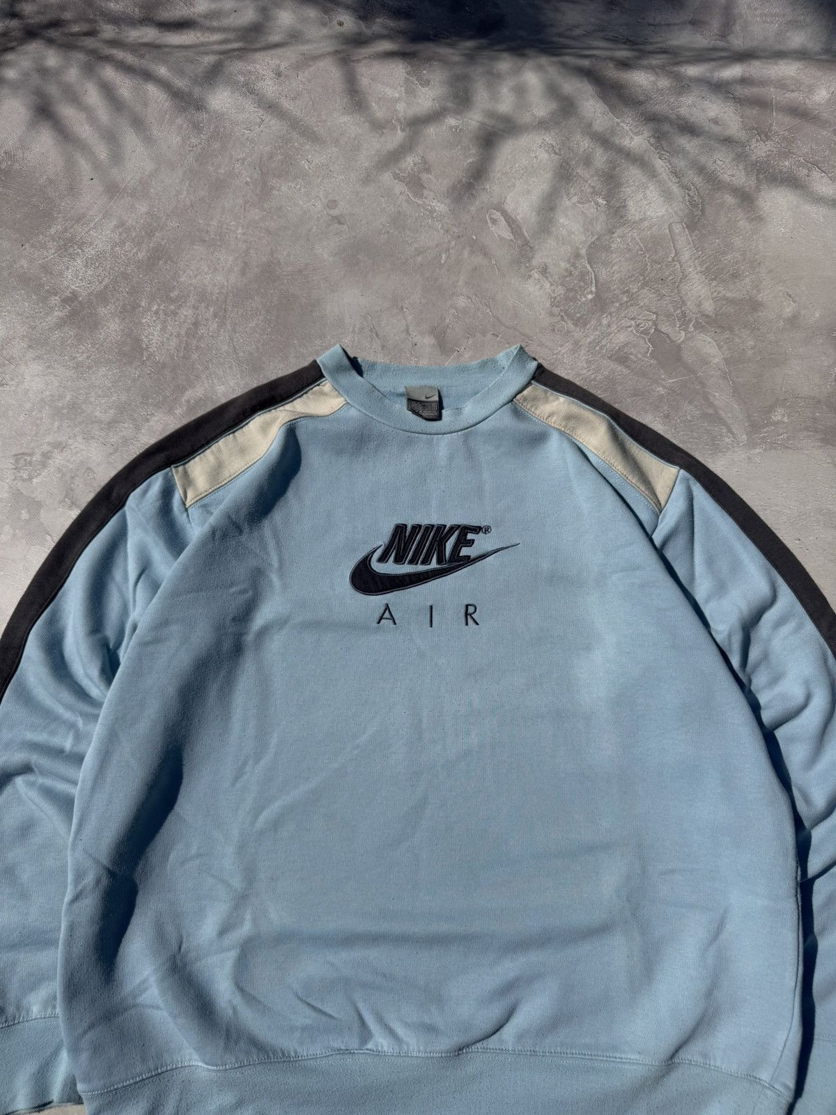 Nike Vintage 90s Nike Air Baggy Cotton Y2k Sweatshirt Size US XL / EU 56 / 4 - 3 Thumbnail