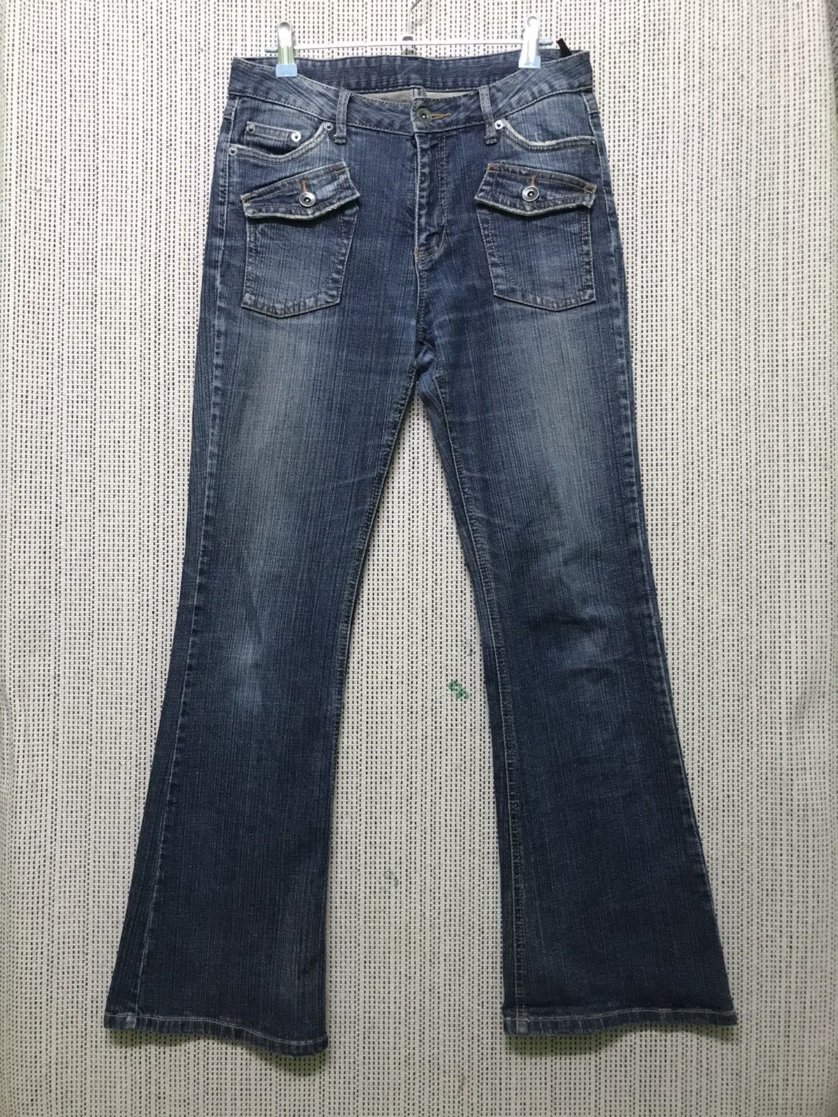 image of Vintage Bootcut Johnpionir in Blue, Women's (Size 30)