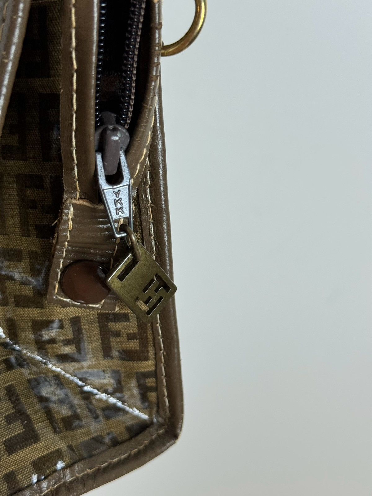 Fendi Shoulder leather bag Fendi FF monogram original rare item Size ONE SIZE - 5 Thumbnail