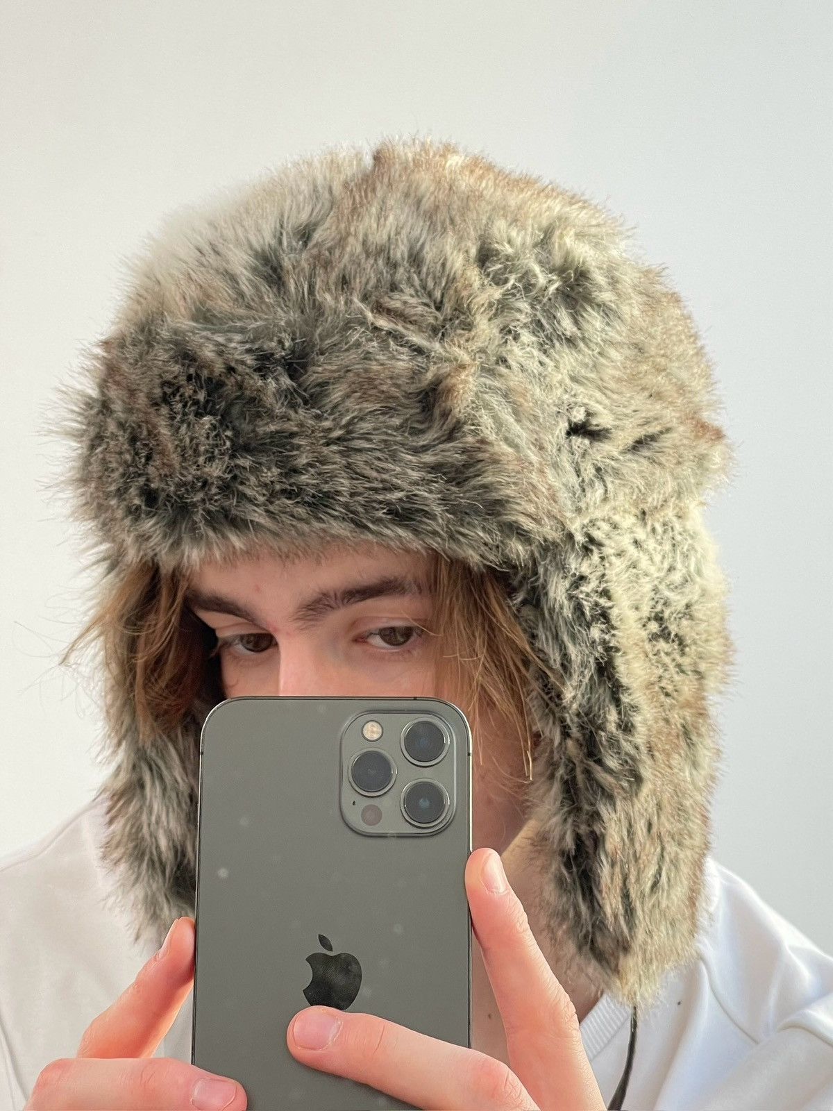 Hysteric Glamour × Japanese Brand Vintage fuzzy mohair japanese ushanka hat avant garde Size ONE SIZE - 16 Thumbnail