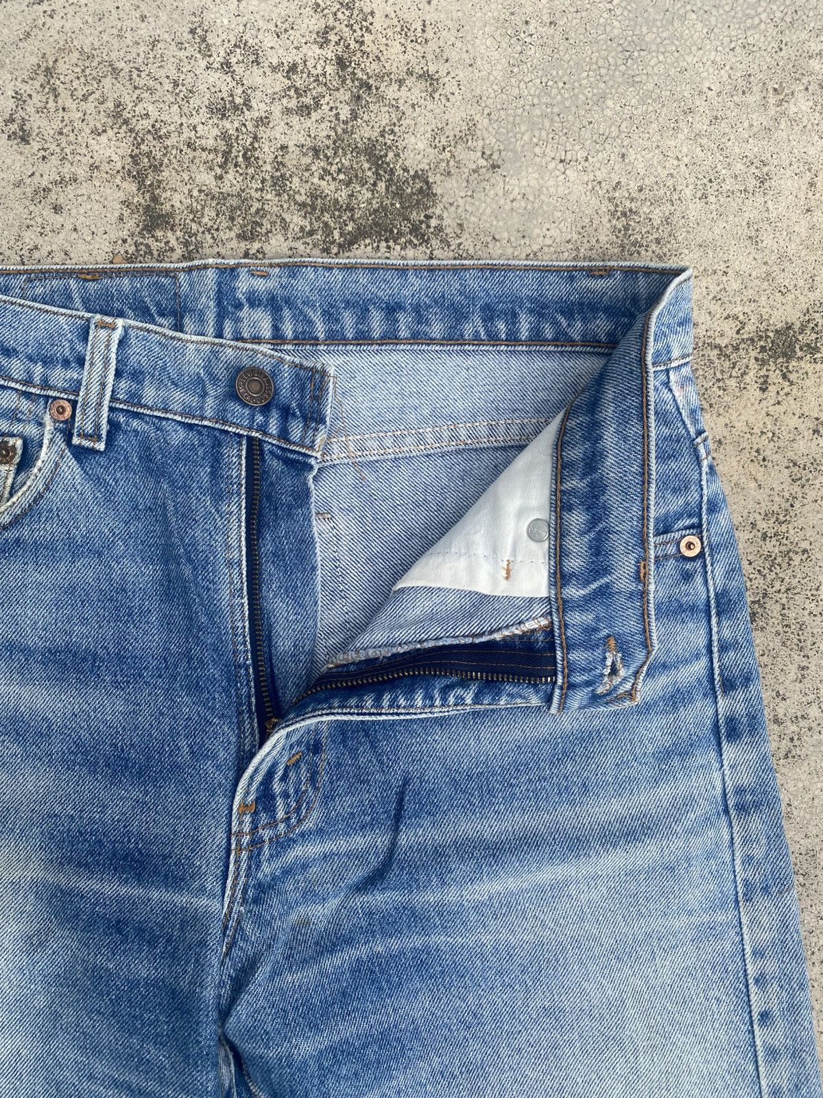 Levi's × Levi's Vintage Clothing × Vintage Vintage Levis 505 Faded Blue Jeans Size US 29 - 5 Thumbnail