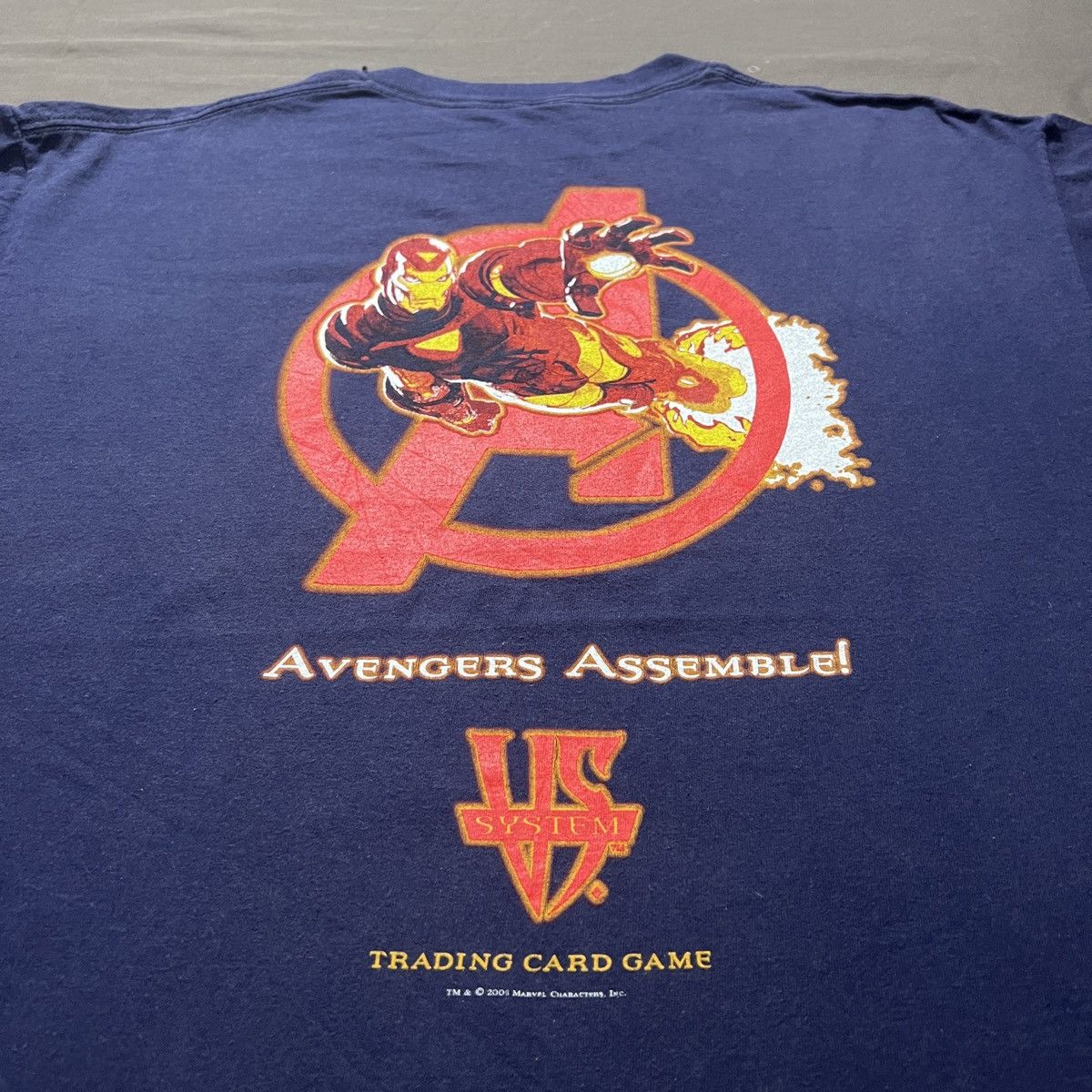 Marvel Comics Vintage Y2K Trading Card Game Ironman Marvel Promo Tee XL Size US XL / EU 56 / 4 - 1 Thumbnail