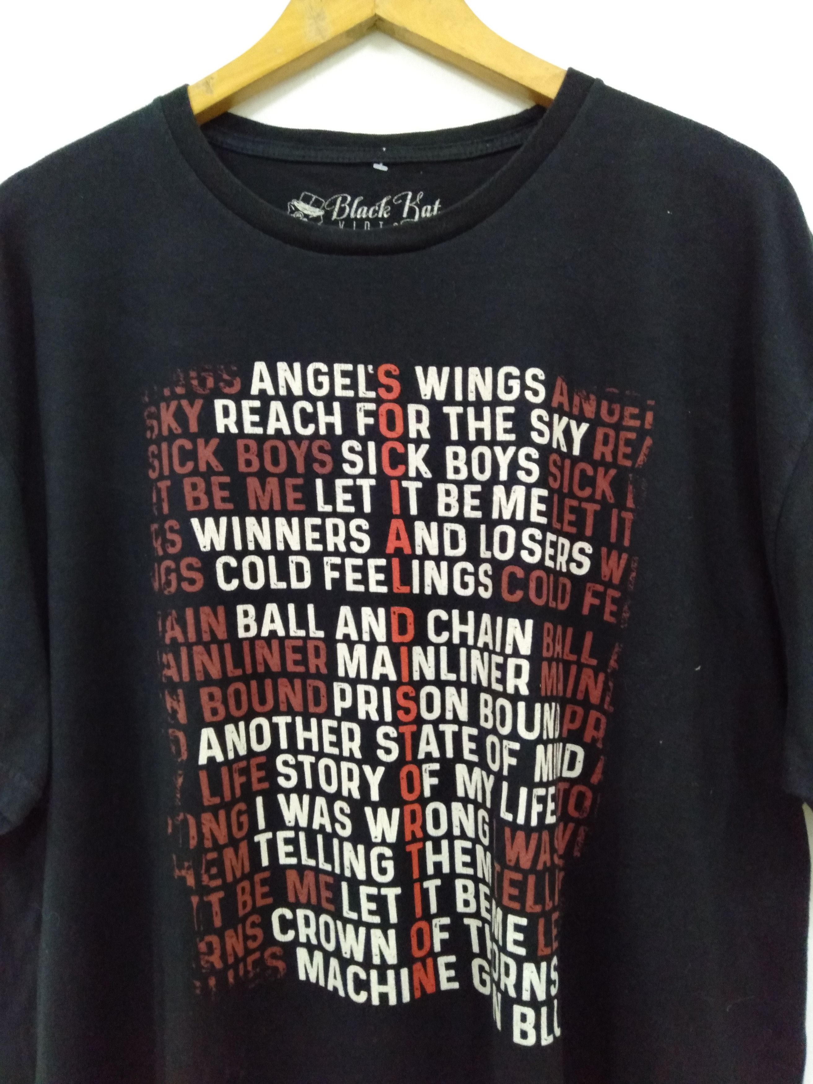 Band Tees Vintage Social Distortion punk band song list t shirt promo Size US XXL / EU 58 / 5 - 6 Thumbnail