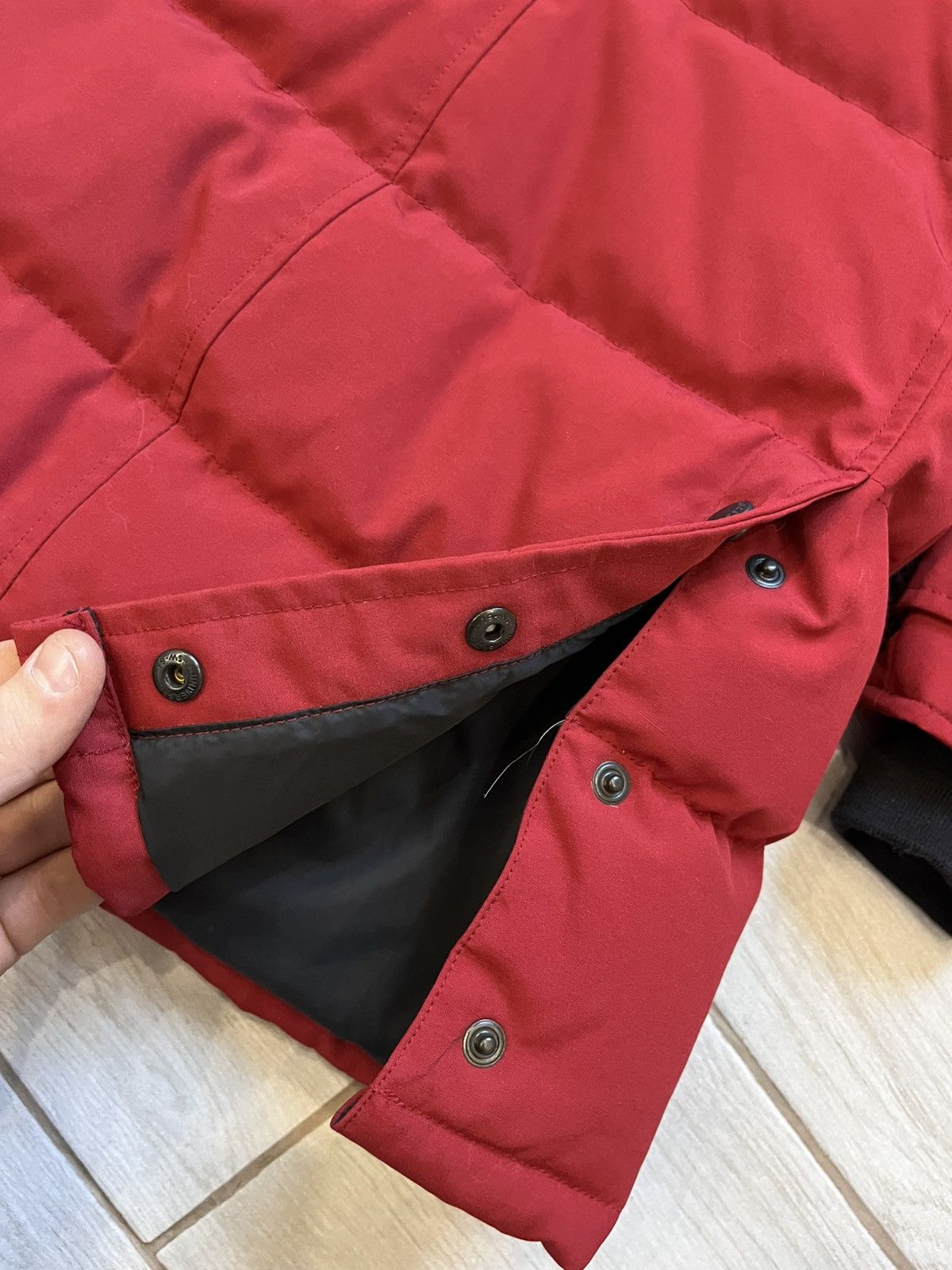 Canada Goose × Vintage Canada Goose Parka Down jacket Red Outdoor Puffer Heatherton Size S / US 4 / IT 40 - 15 Thumbnail
