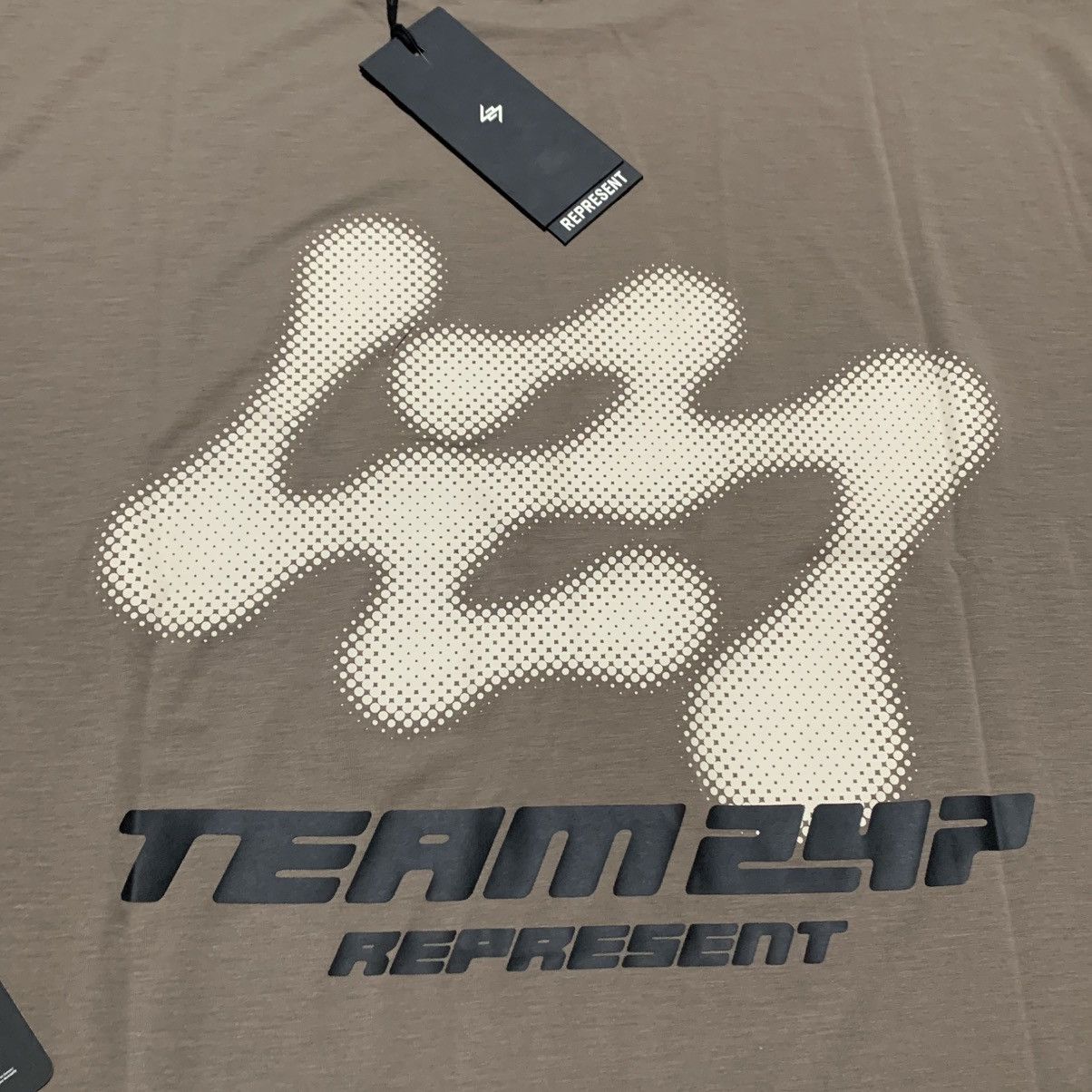 Represent Clo. Represent XS 247 Future Terrains Oversized Tee Umber Size US XS / EU 42 / 0 - 3 Thumbnail