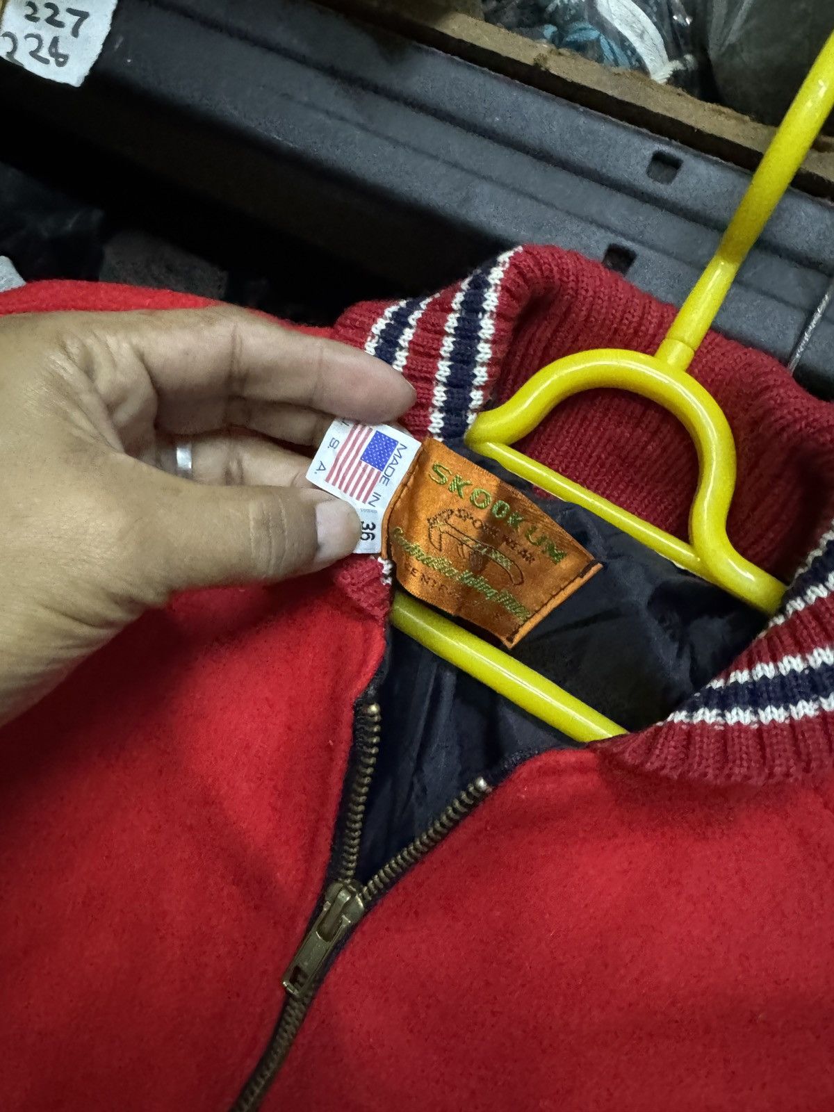 Skookum × Vintage VINTAGE 60’S SKOOKUM WOOL HALF ZIP JACKET Size US M / EU 48-50 / 2 - 2 Thumbnail