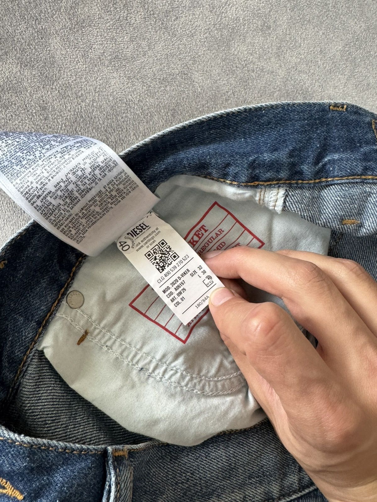 Diesel × Vintage Diesel Y2K denim jeans pants baggy vintage style size 32 M Size US 32 / EU 48 - 16 Thumbnail