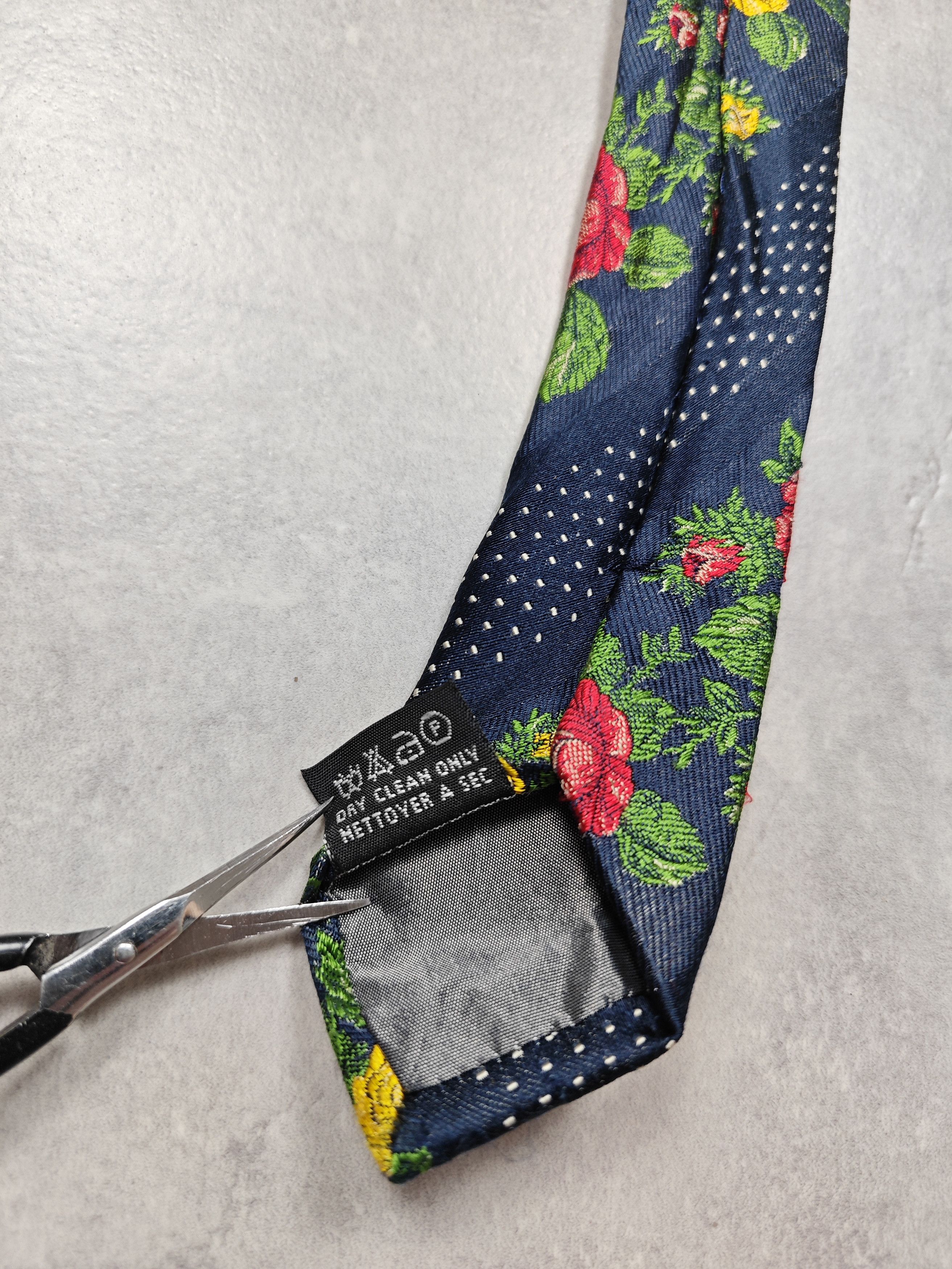 Kenzo Kenzo Vintage Silk Tie Size ONE SIZE - 6 Thumbnail