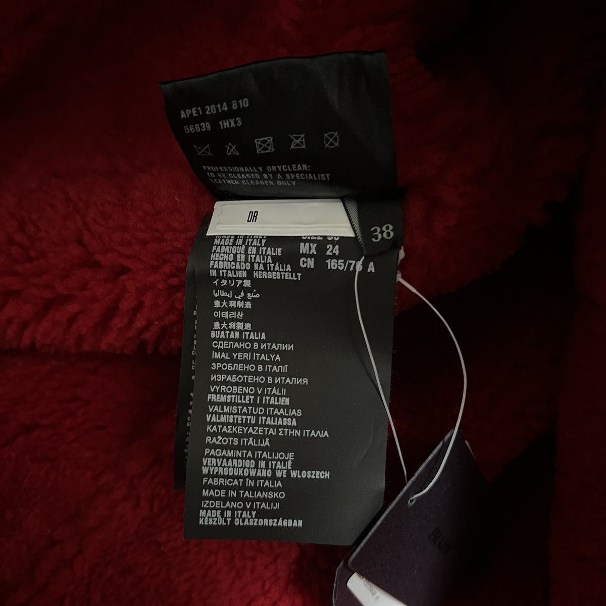 Prada Prada 14AW Shearling Coat Size L / US 10 / IT 46 - 7 Thumbnail