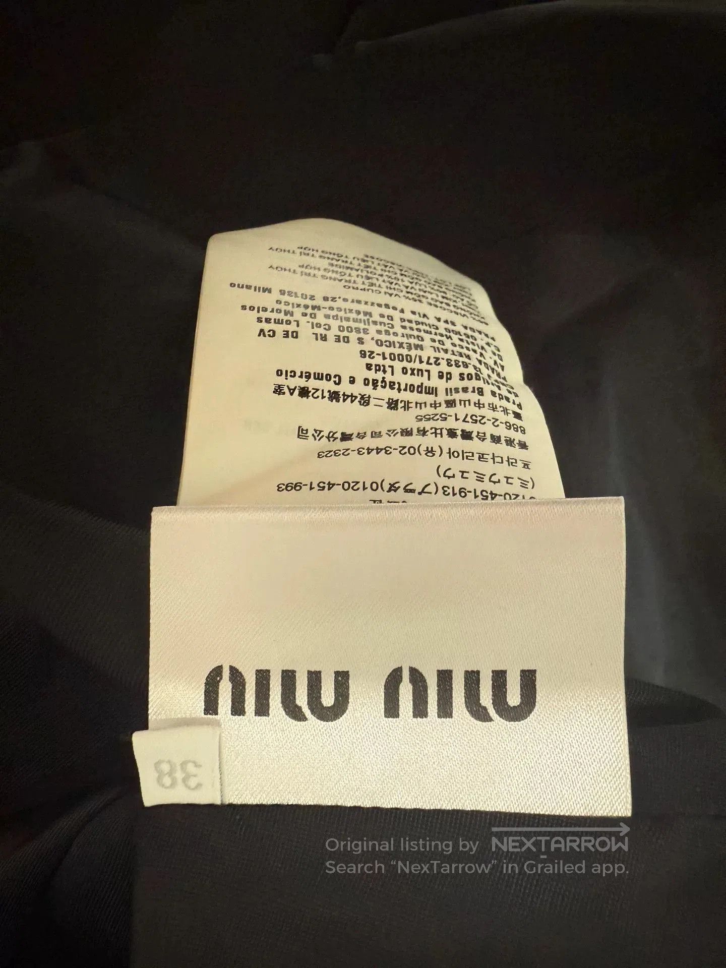 Miu Miu Miu Miu Black Velvet Dress. Size S / US 4 / IT 40 - 6 Thumbnail
