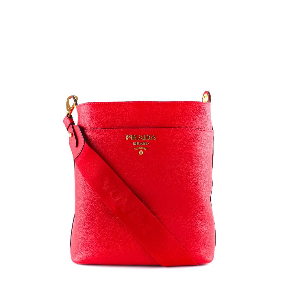 image of Prada Prada Handbags Tessuto in Red, Women's