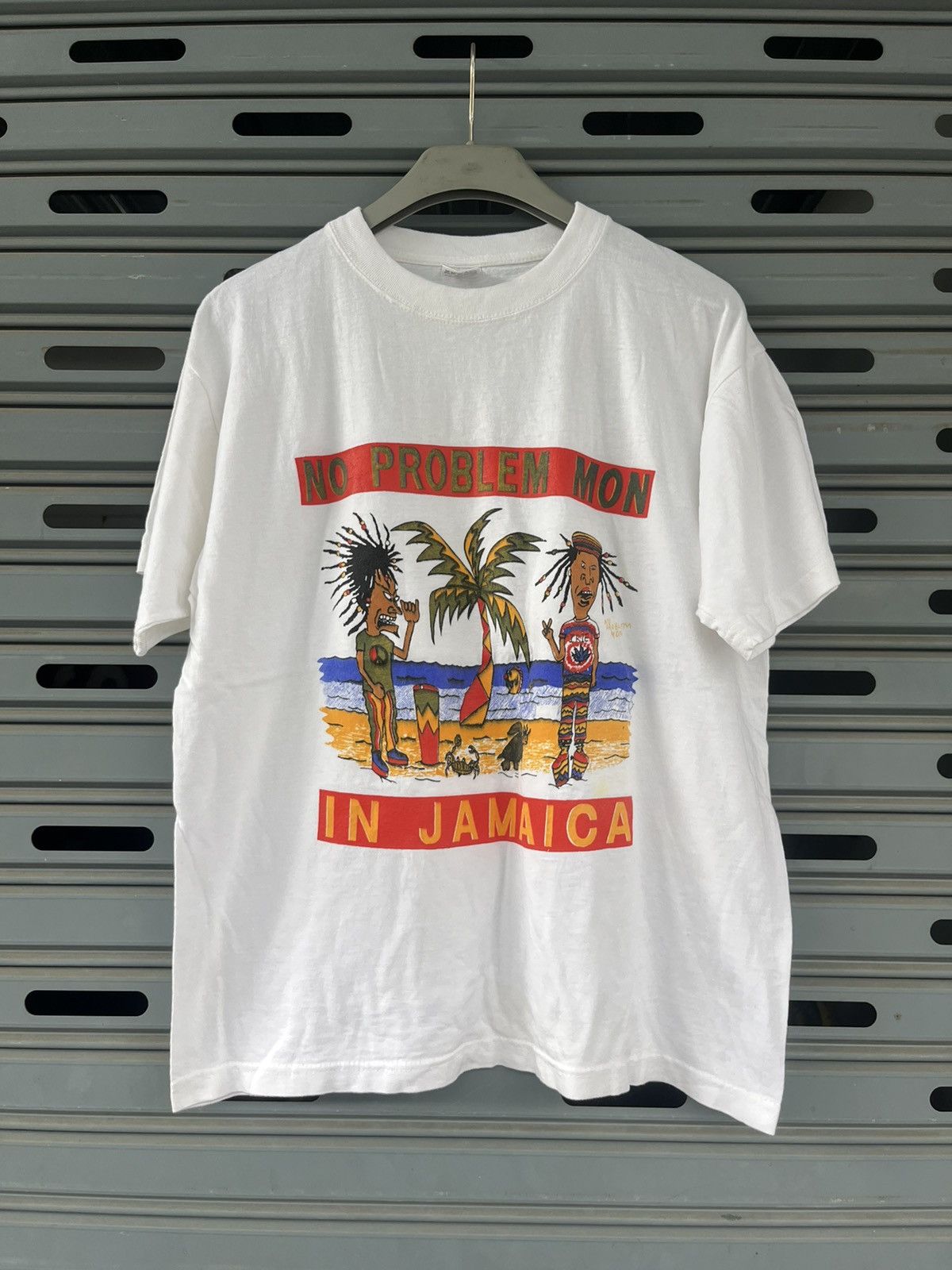 Vintage Vintage No Problem Mon Jamaica Beavis and Butt Head T-shirt Size US L / EU 52-54 / 3 - 2 Thumbnail
