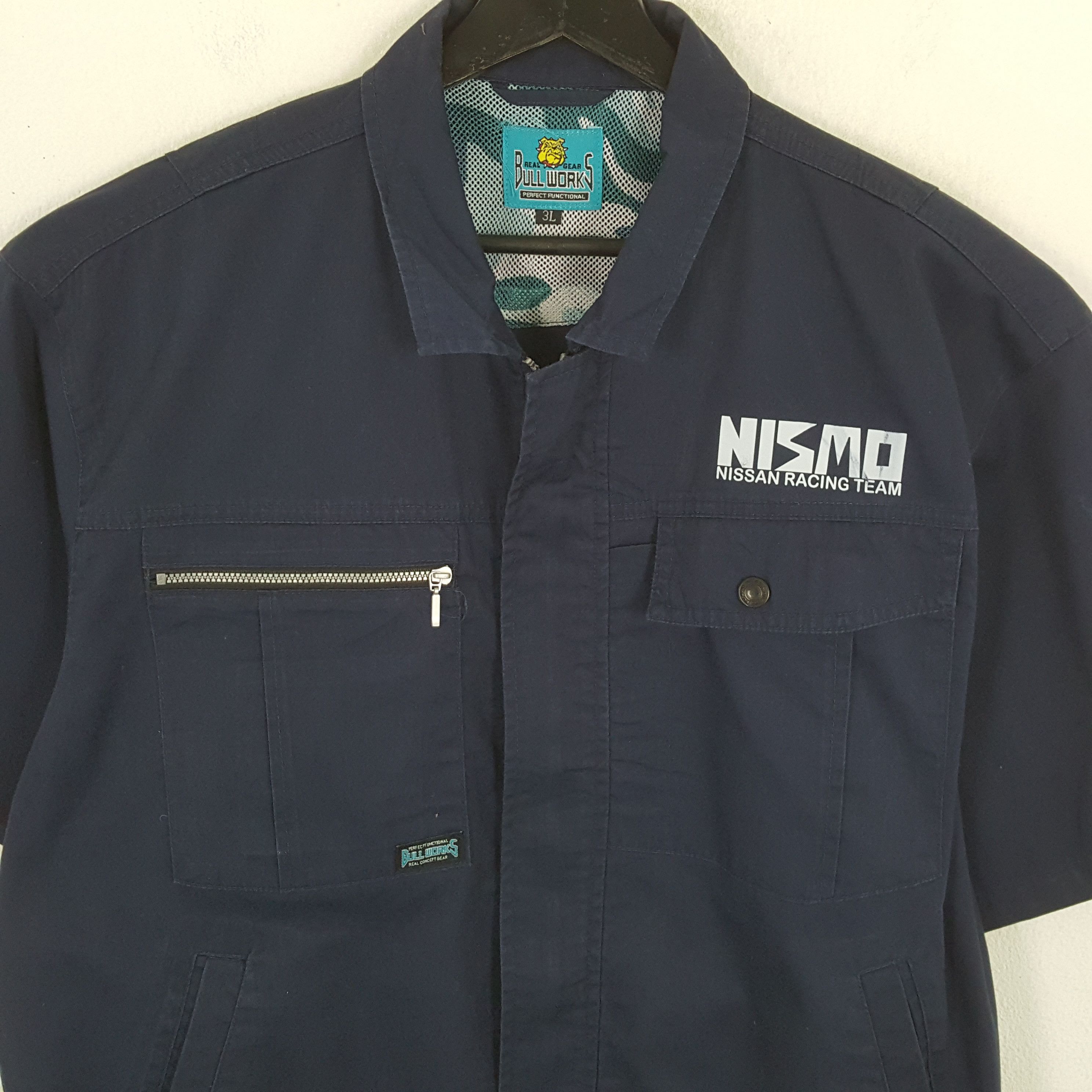 Japanese Brand × Vintage NISMO NISSAN RACING TEAM Motorsports Custom Art Jacket Size US L / EU 52-54 / 3 - 4 Thumbnail