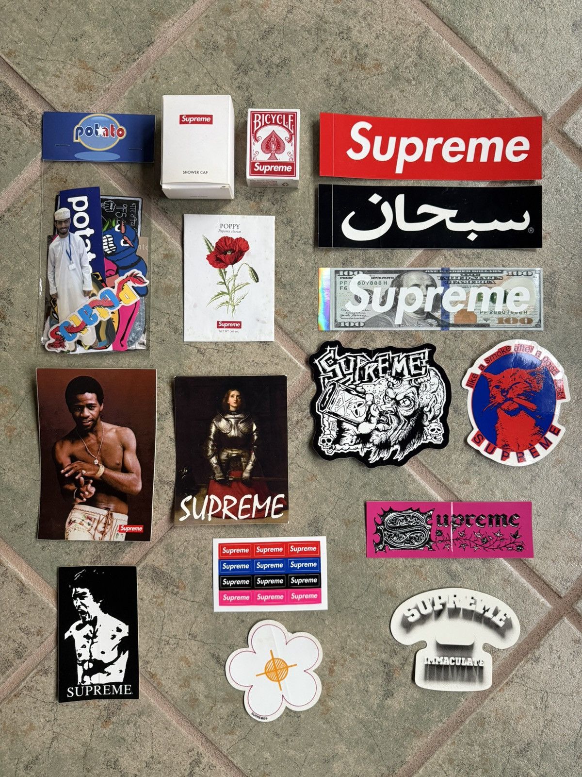 Supreme Supreme sticker lot Size ONE SIZE - 1 Thumbnail
