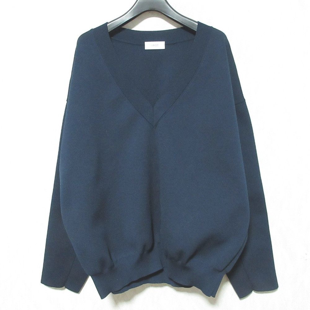 Other Other IIROT Dry touch V-neck Knit Pullover Others Tops 021-023-KT43 DUTY FREE for USA Size ONE SIZE - 1 Thumbnail