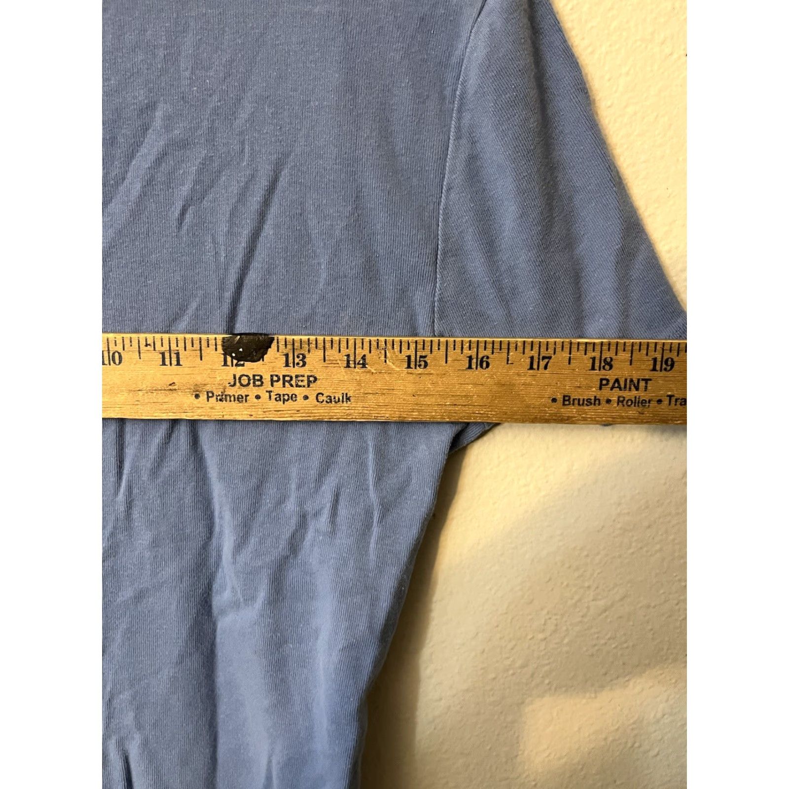 Tommy Hilfiger Tommy Hilfiger T Shirt Large Blue Short Sleeve CrewNeck Womens Cotton Shirt Size L / US 10 / IT 46 - 6 Thumbnail