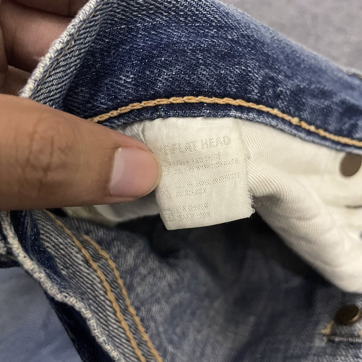 The Flat Head The Flat Head Selvedge Distressed Jeans Size US 30 / EU 46 - 13 Thumbnail