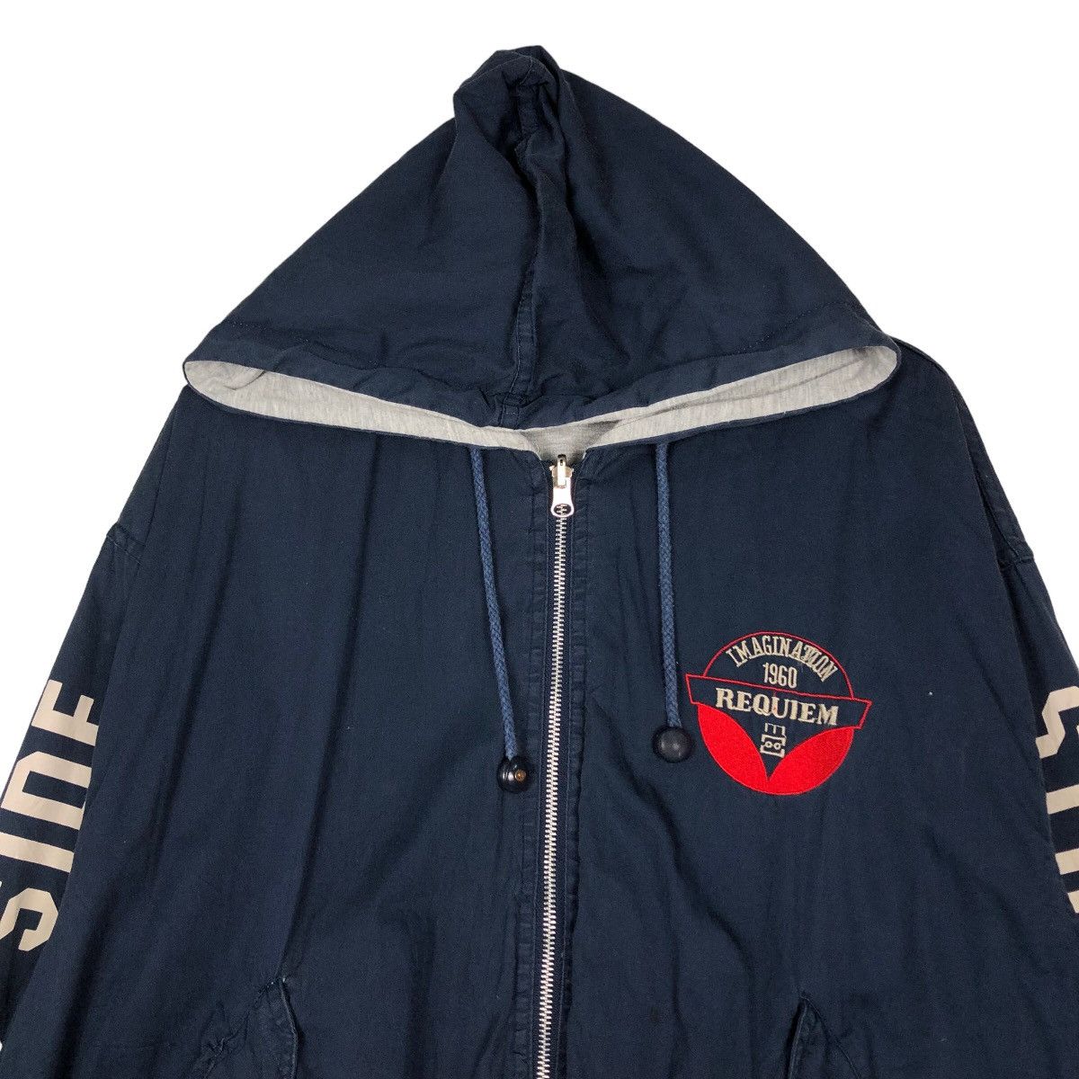 Hysteric Glamour 🔥Vintage Reversible Bomber Jacket Sp Lex Japan Made Size US L / EU 52-54 / 3 - 18 Thumbnail