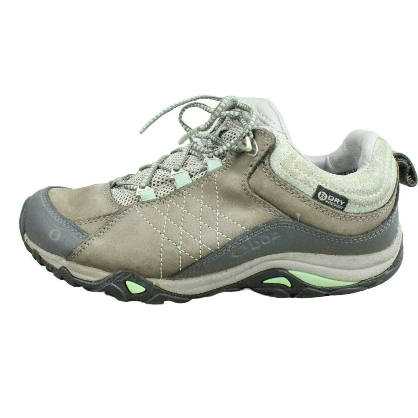 Leather Oboz Sapphire Women's B-Dry Waterproof Hiking Shoes Size US 6.5 / IT 36.5 - 2 Thumbnail