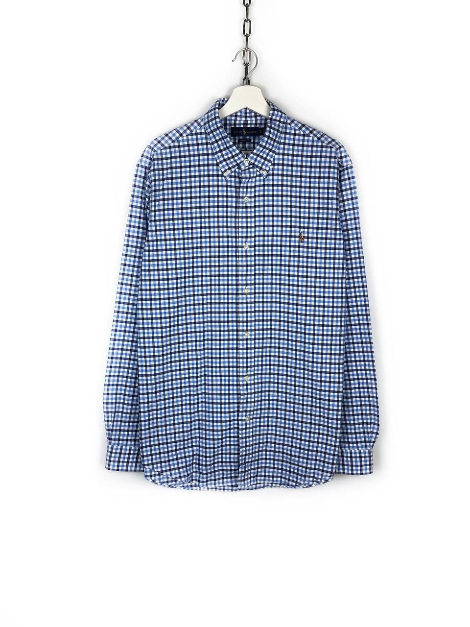 Polo Ralph Lauren Polo Ralph Lauren Check Shirt Classic Fit Thick Cotton XL Size US XL / EU 56 / 4 - 1 Thumbnail