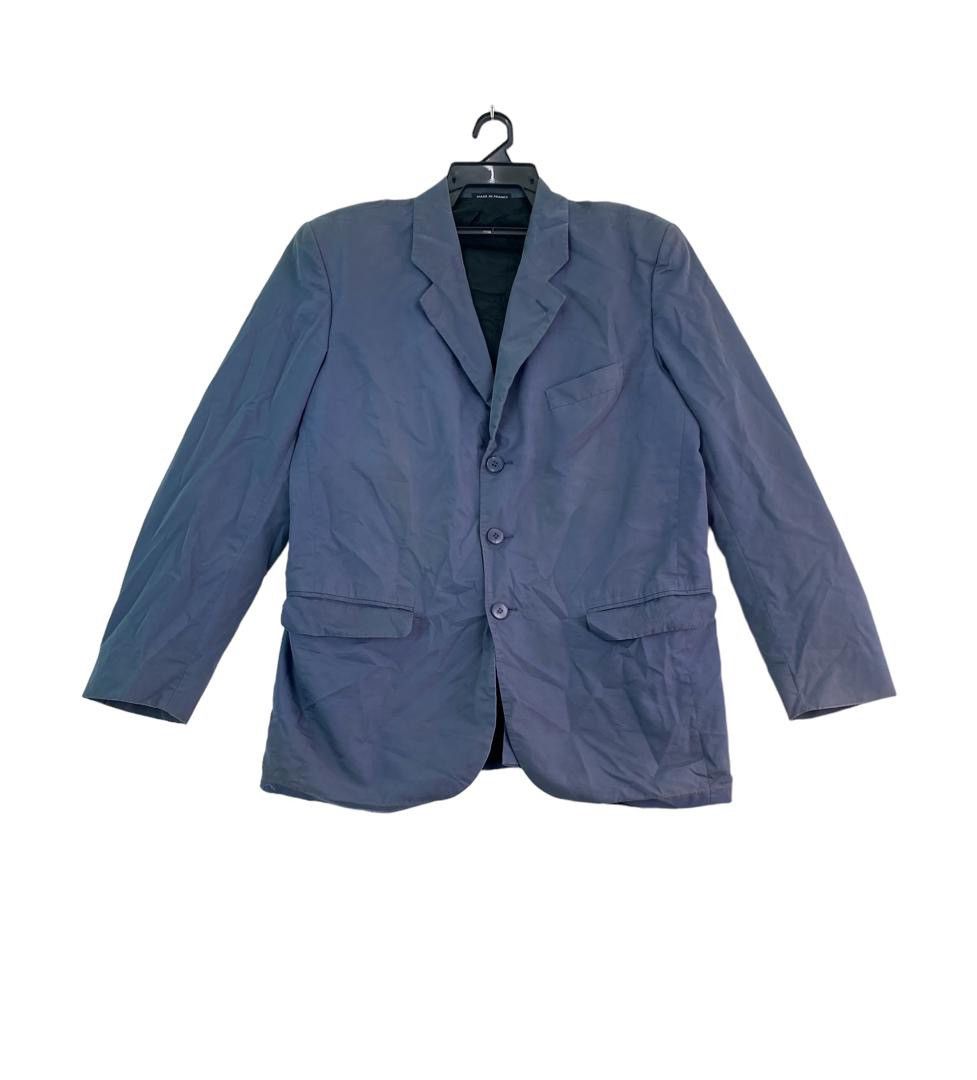 Vintage × agnes b. Vtg 90s Agnes B Homme blazer jacket button up Size US L / EU 52-54 / 3 - 2 Thumbnail