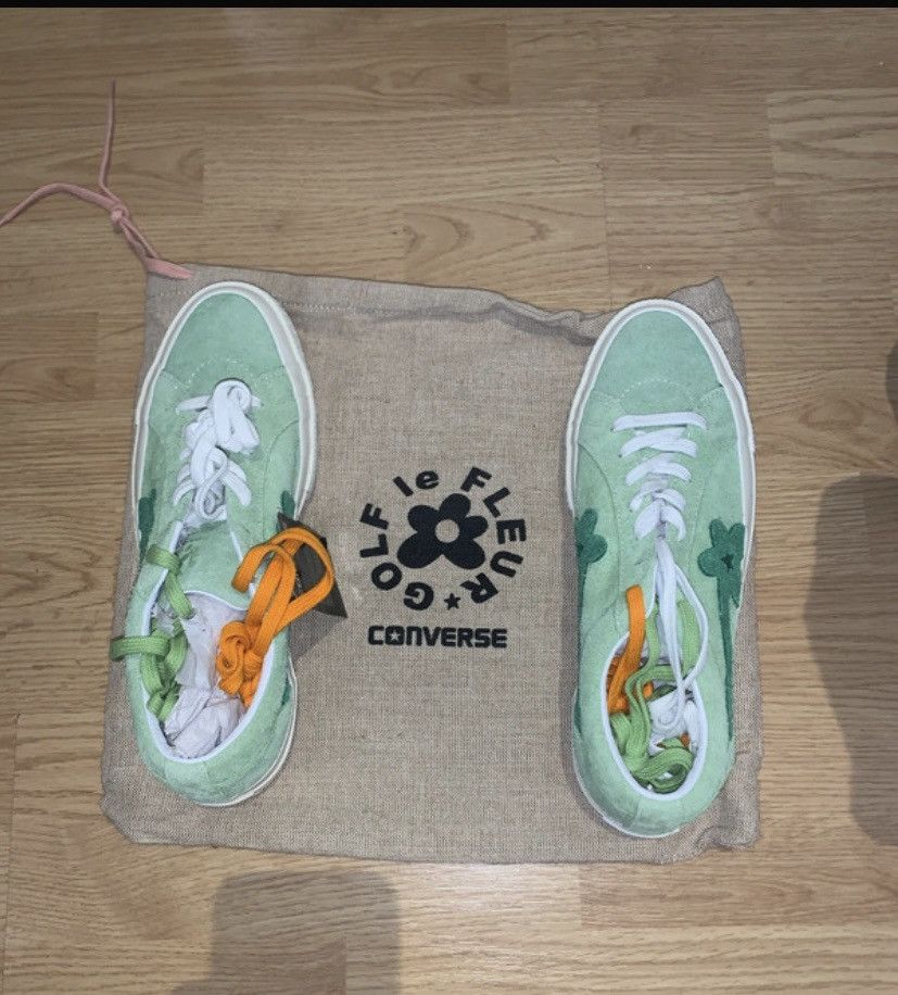 Converse Convers golf le fleur édition limiter, prix de base 3200€ Size US 8.5 / EU 41-42 - 4 Thumbnail