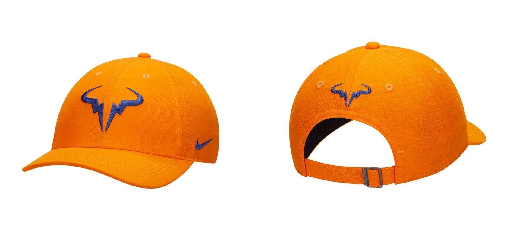 Nike Nike Court RAFA Arobill Heritage86 Tennis Cap Magma Orange Size ONE SIZE - 7 Thumbnail