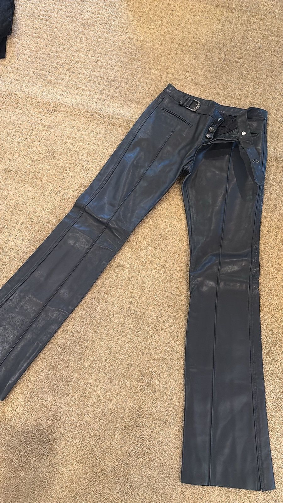 Other Lords Of LA Leather Pants Size US 32 / EU 48 - 4 Thumbnail
