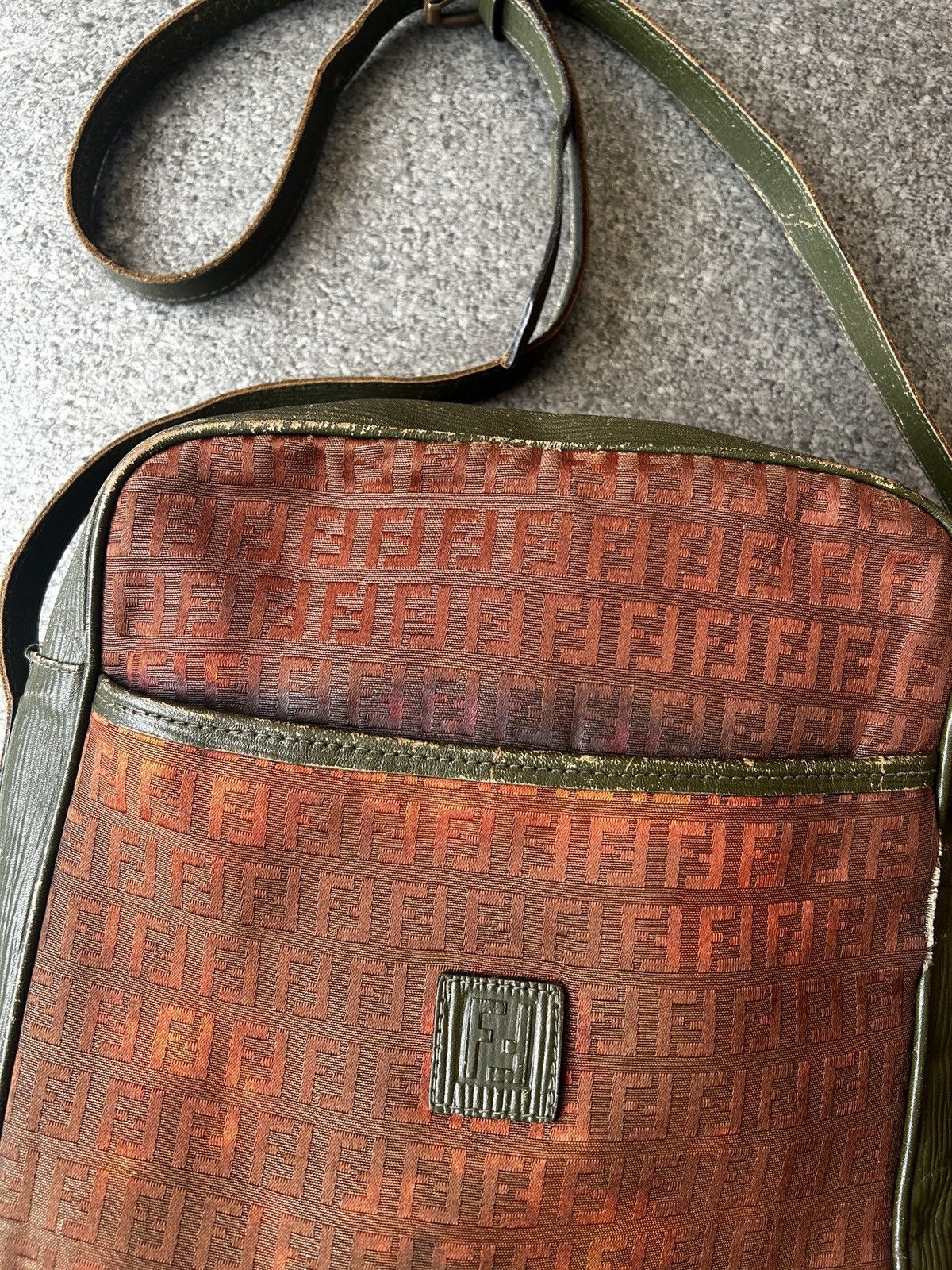 Fendi × Vintage Rare Vintage Fendi Monogram Shoulder Bag Size ONE SIZE - 6 Thumbnail