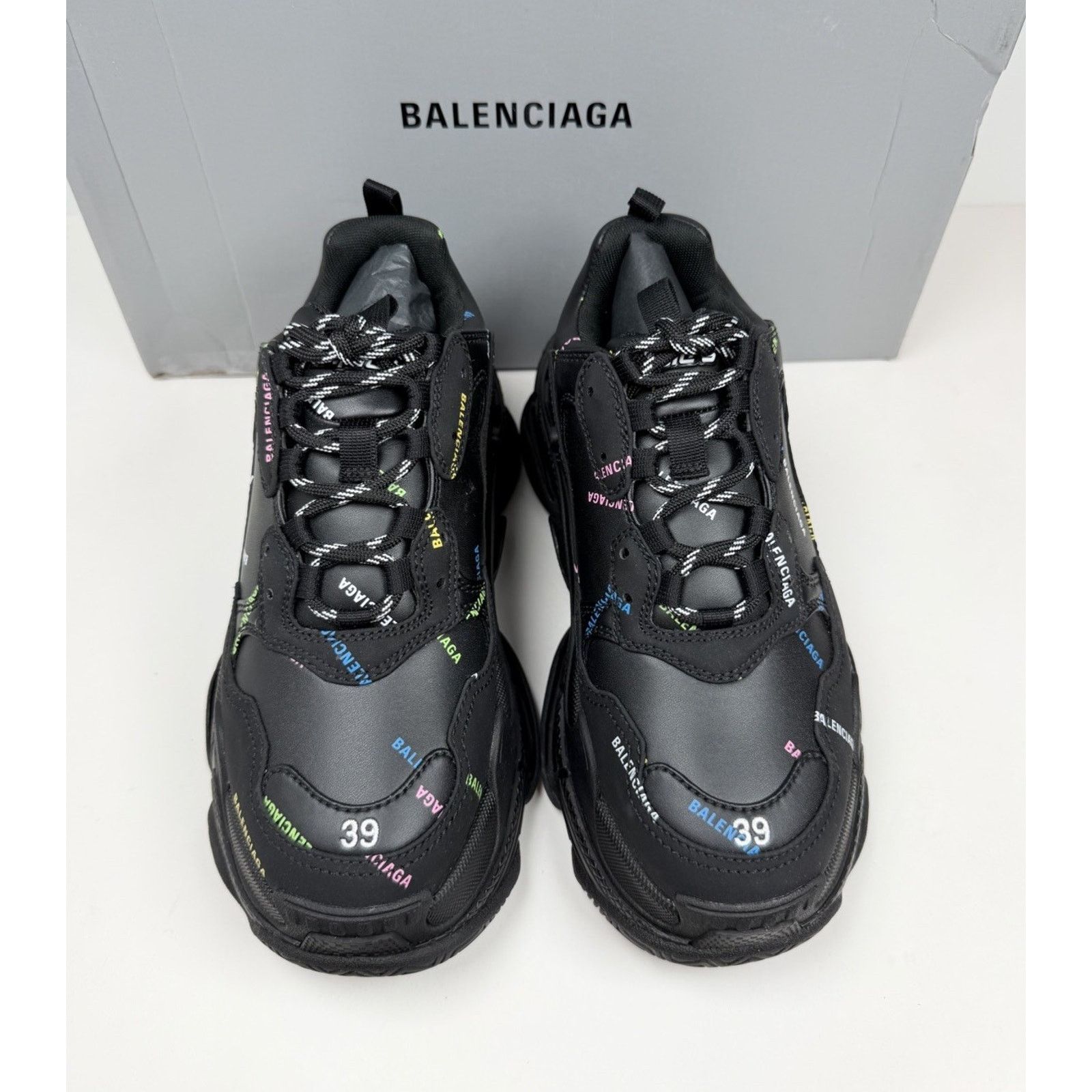Balenciaga Size 39EU/6US - Balenciaga Triple S Multicolor Size US 6 / EU 39 - 3 Thumbnail
