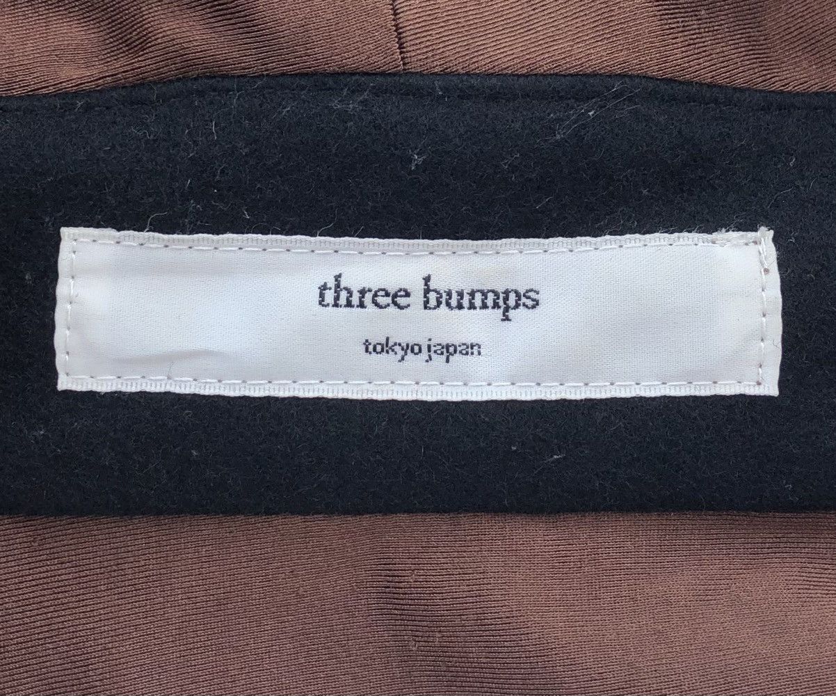 Japanese Brand Three Bumps Convertible Wool Hooded Rider Full Zipper Jacket Size US M / EU 48-50 / 2 - 12 Thumbnail