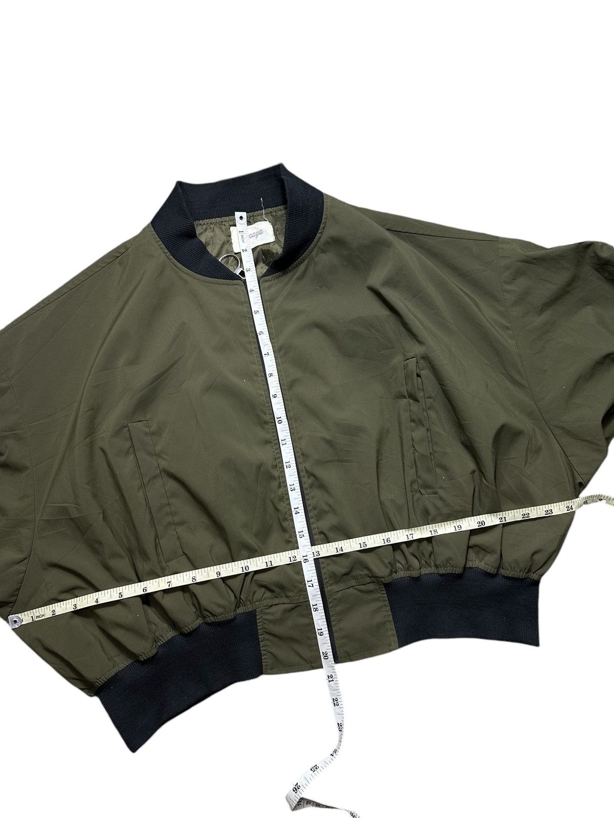 If Six Was Nine PAPAYA CROPPED BOMBER JACKET STUDDED IFSIXWASNINE LGB STYLE Size US XL / EU 56 / 4 - 10 Thumbnail