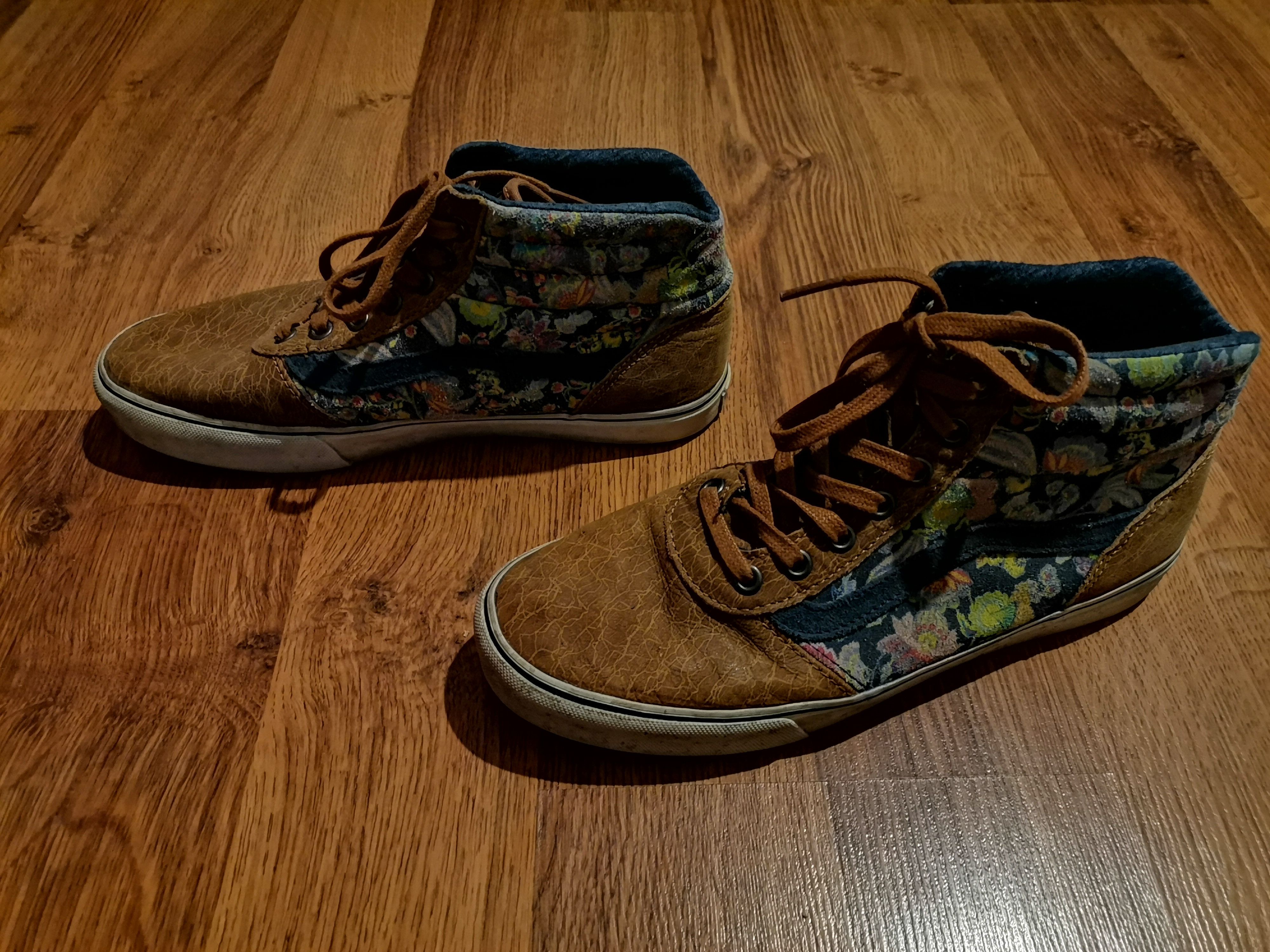 Vans Vans Women's Floral Shoes Size US 8.5 / IT 38.5 - 1 Thumbnail