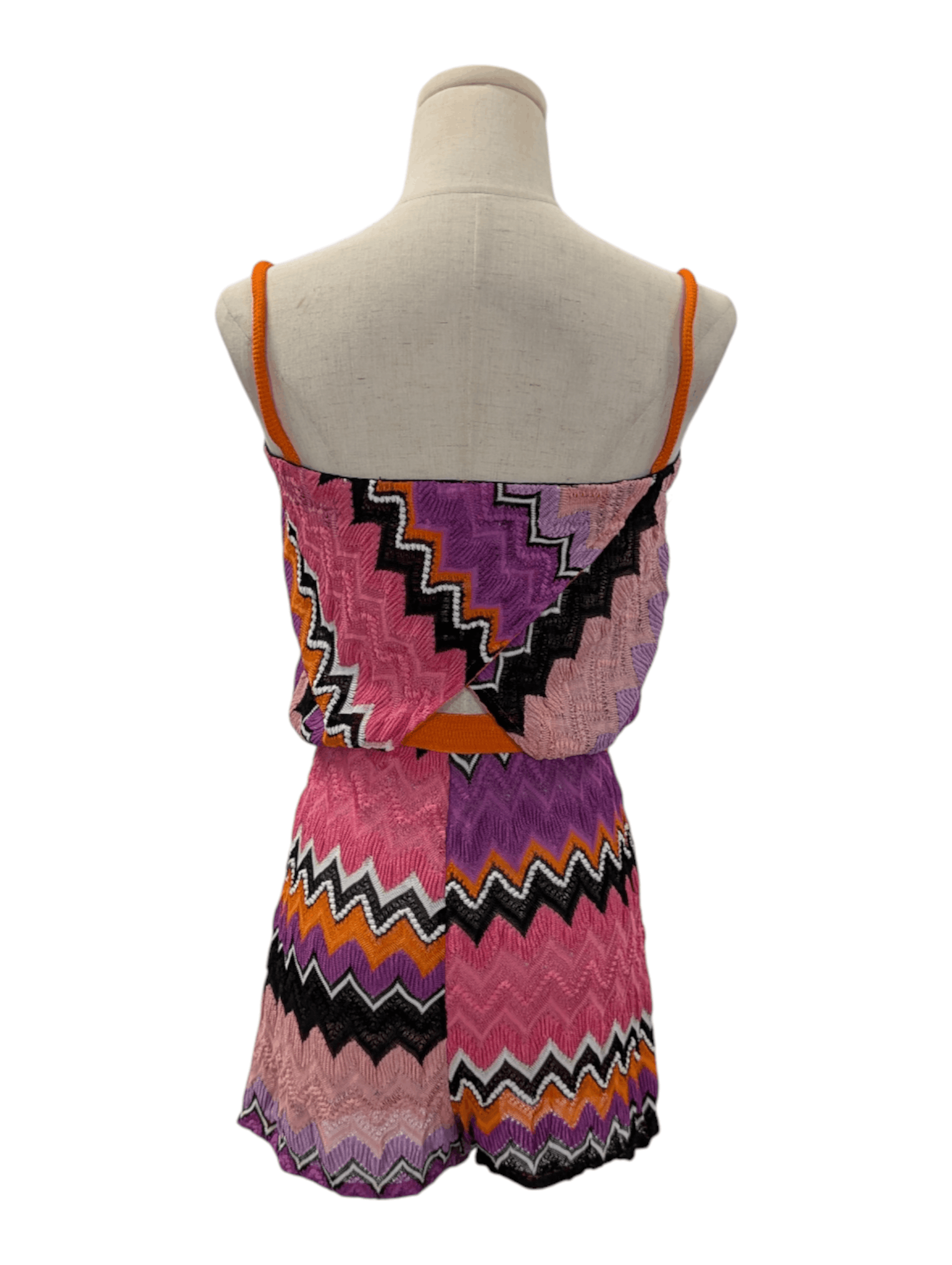 Missoni Missoni Mare Multicolored Mini Jumpsuit Size XS / US 0-2 / IT 36-38 - 2 Thumbnail