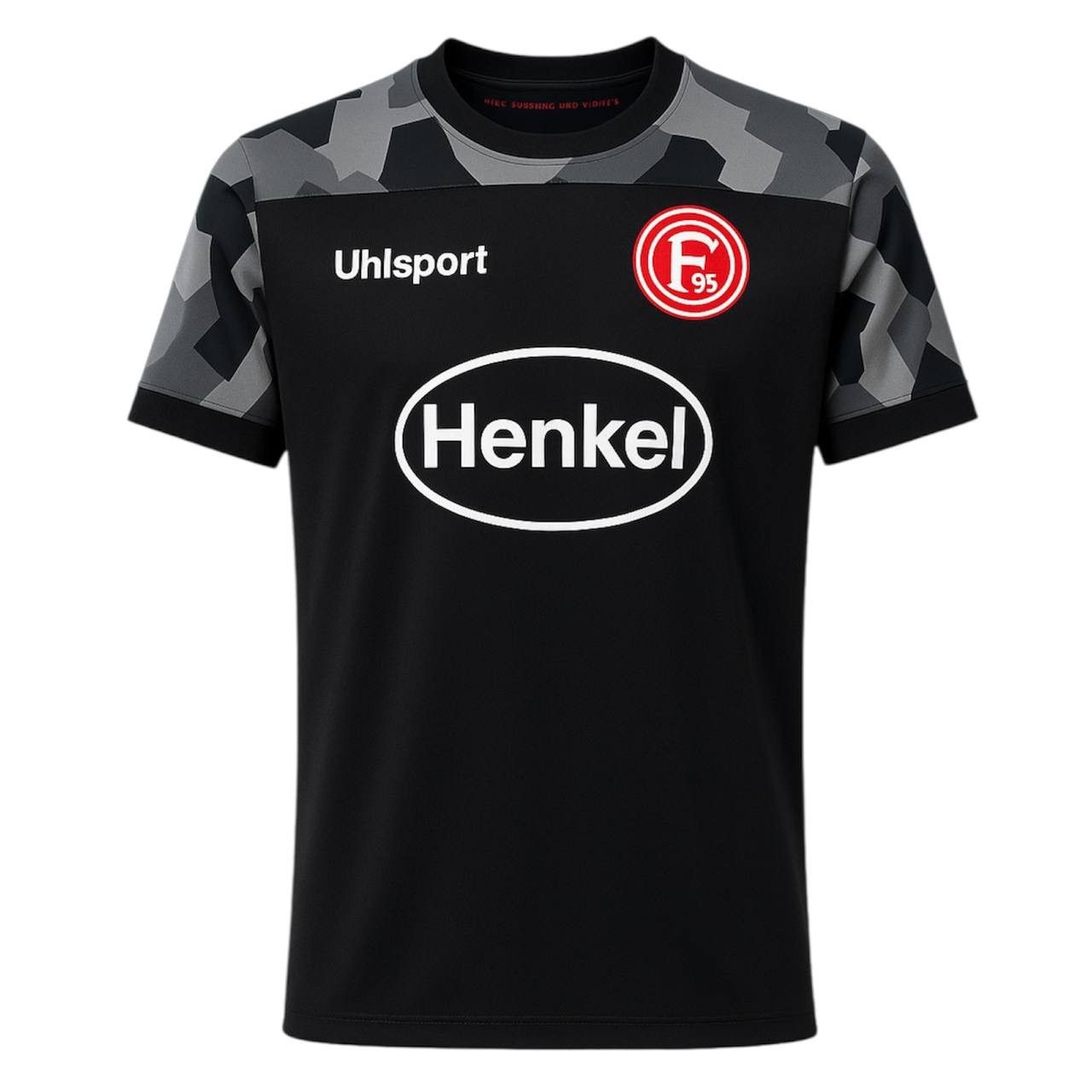 2020/21 FORTUNA DUSSELDORF THIRD UHLSPORT SOCCER JERSEY SZ S