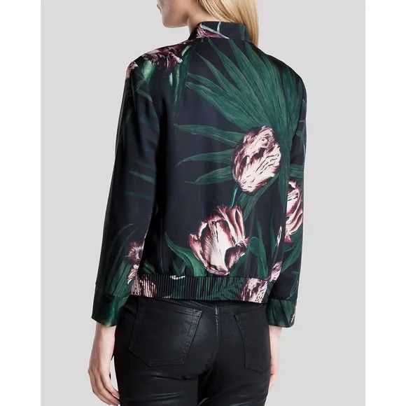 Ted baker hotsell floral bomber jacket