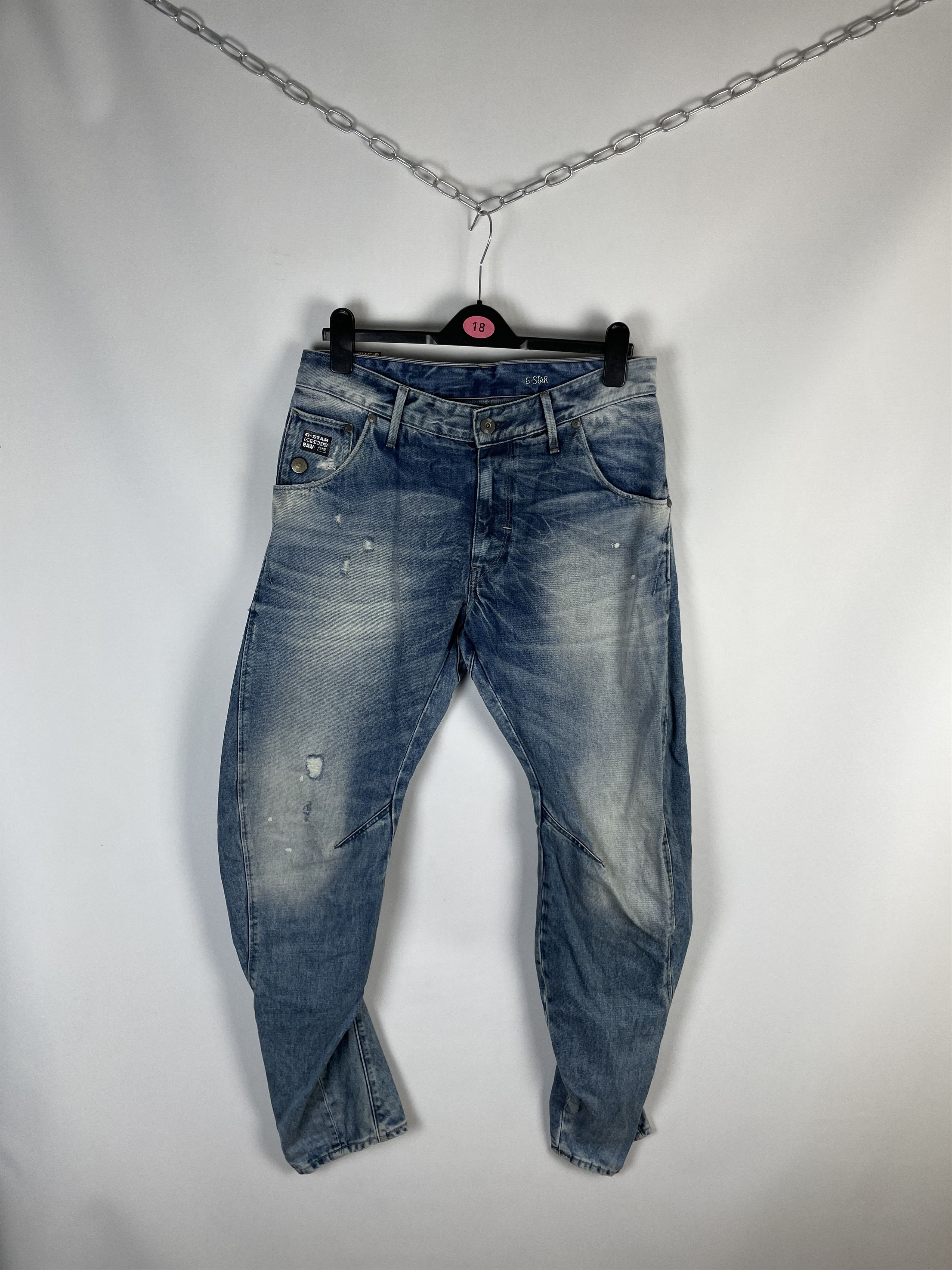 G-Star G-Star Raw Pants Double Knee Jeans Size US 32 / EU 48 - 7 Thumbnail