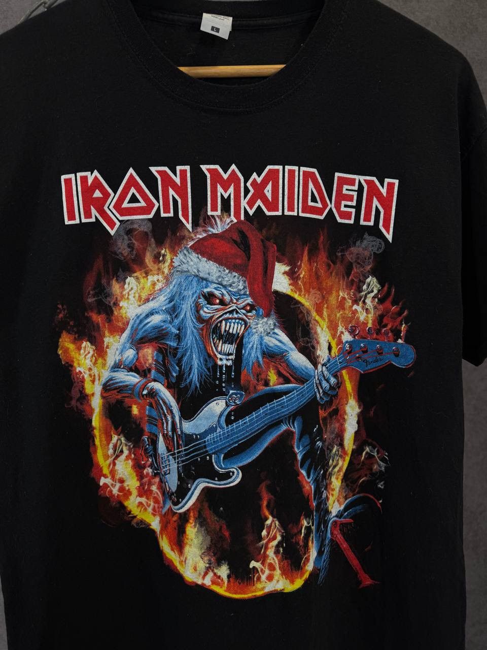 Iron Maiden Iron Maiden rock band tee Size US L / EU 52-54 / 3 - 3 Thumbnail