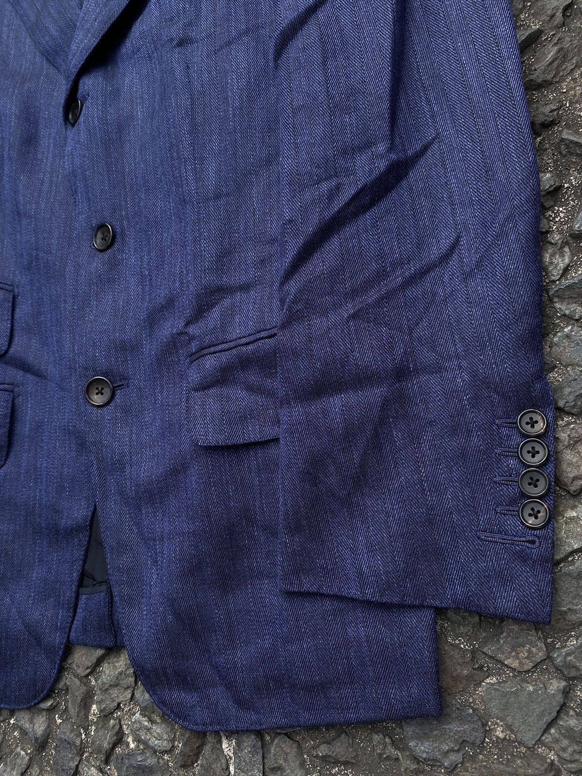 Tom Ford Tom Ford - Prince of Wales Wool Blazer Size 46S - 5 Thumbnail