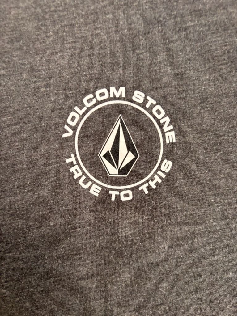 Volcom Men's Volcom T-shirt Size M Gray Short Sleeve Size US M / EU 48-50 / 2 - 5 Thumbnail