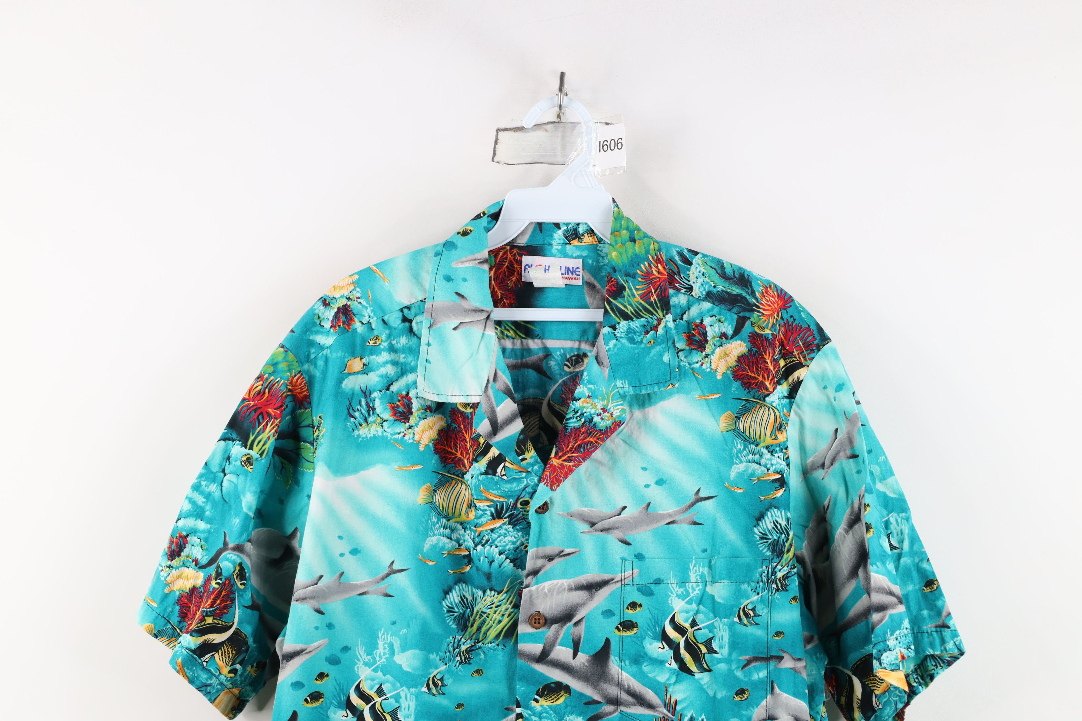 Vintage Vintage 90s Streetwear Over Print Hawaiian Button Shirt US Size US L / EU 52-54 / 3 - 2 Thumbnail