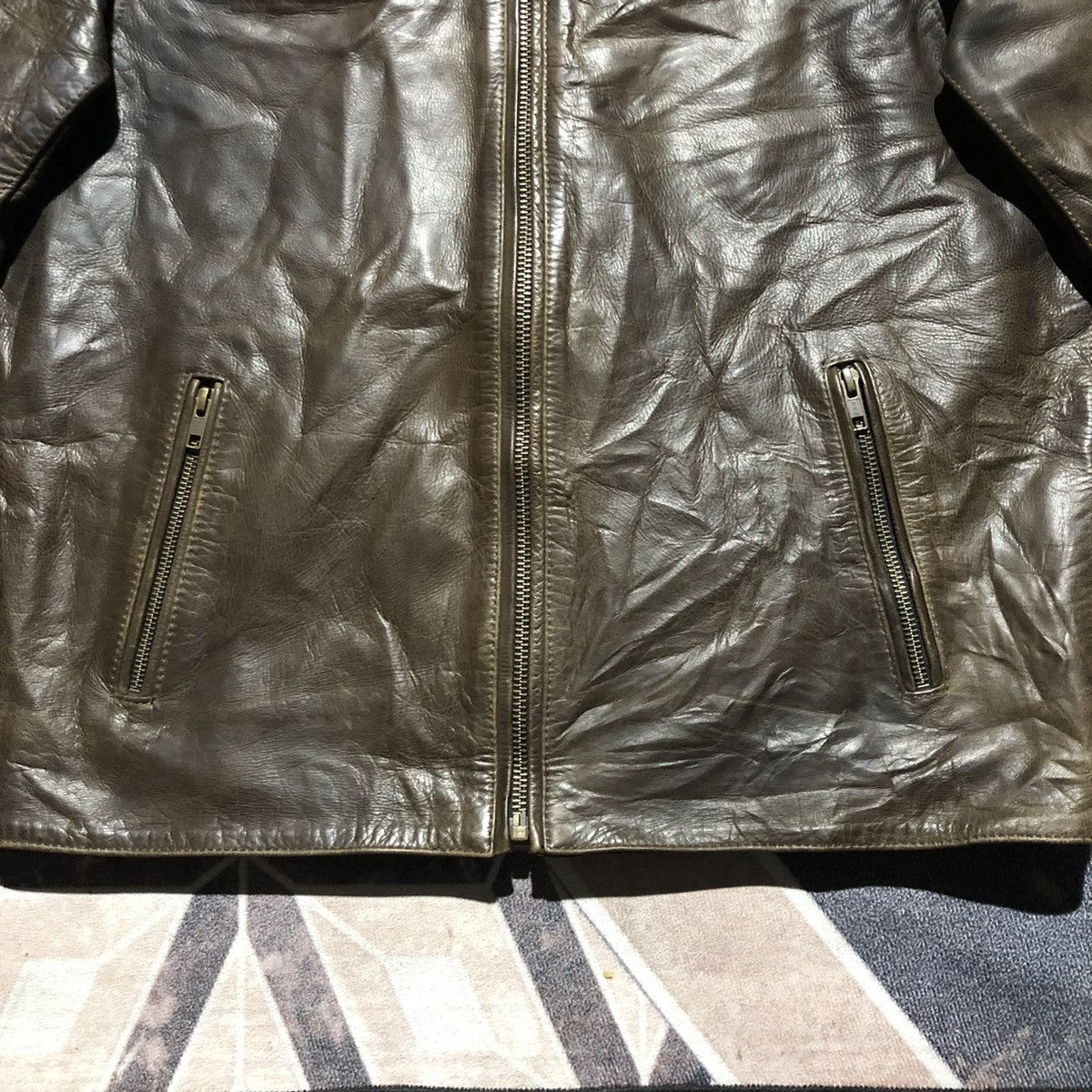 Genuine Leather Rare‼️🔥Joe Rocket Classic 92' Leather Motorcycle Jacket Size US S / EU 44-46 / 1 - 5 Thumbnail