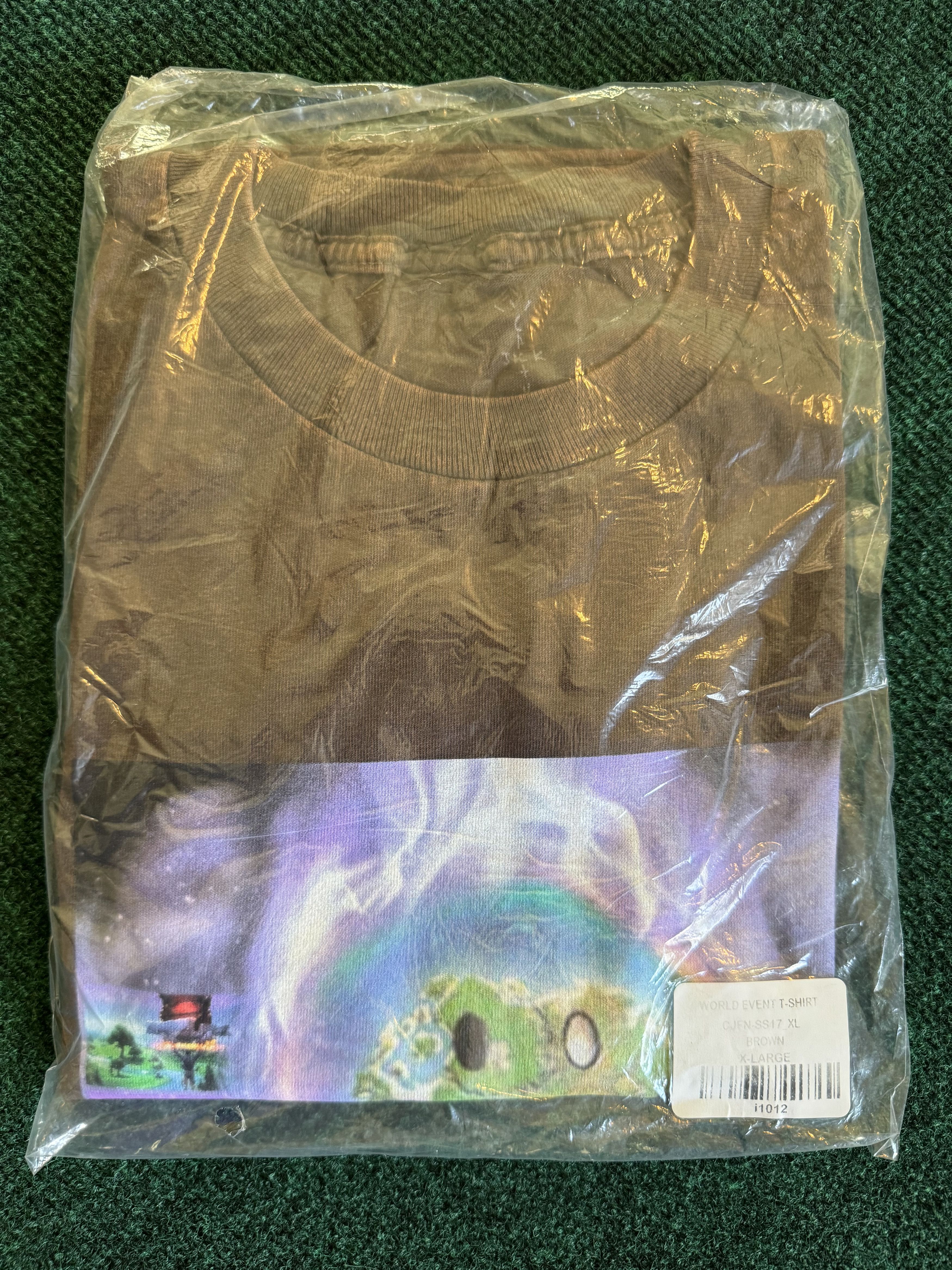 Travis Scott Travis Scott World Event T-Shirt “Brown” Size US XL / EU 56 / 4 - 1 Thumbnail