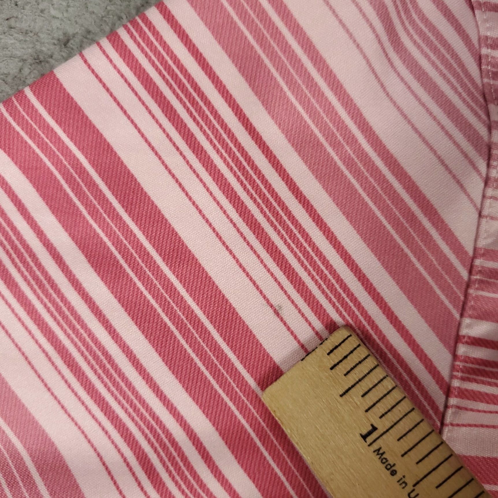 Vintage Greg Norman Polo Shirt Mens Medium Pink Striped Shark Casual Golf Short Sleeve Size US M / EU 48-50 / 2 - 3 Thumbnail