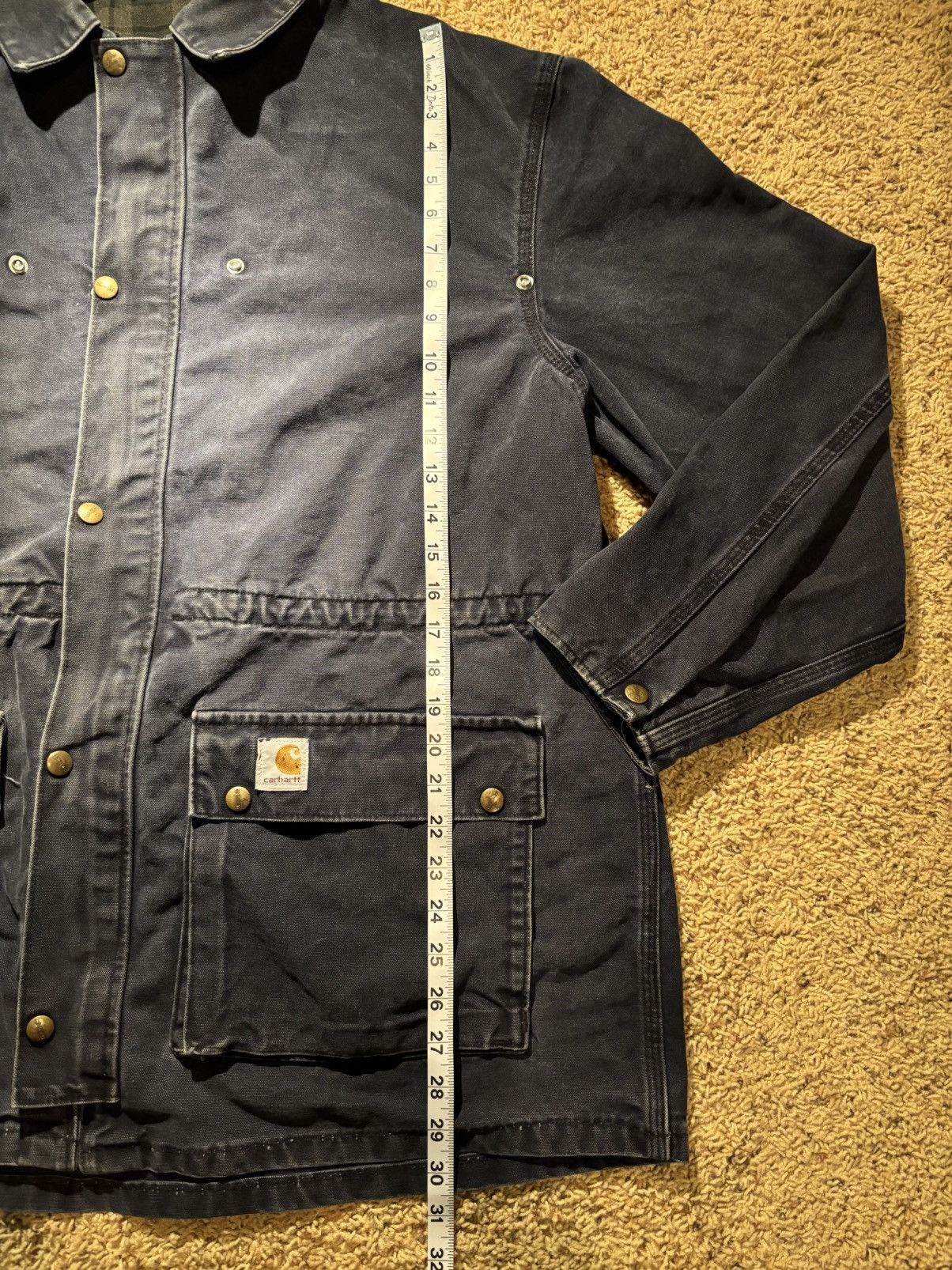 Carhartt Vintage Carhartt Cape Chore Jacket CW083 Size L Size US L / EU 52-54 / 3 - 6 Thumbnail
