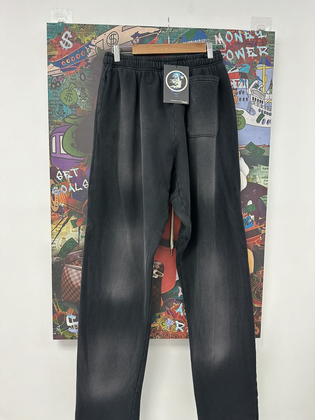 HELLSTAR Hellstar Classic Logo Face Flare Pants Size US 38 / EU 54 - 2 Thumbnail